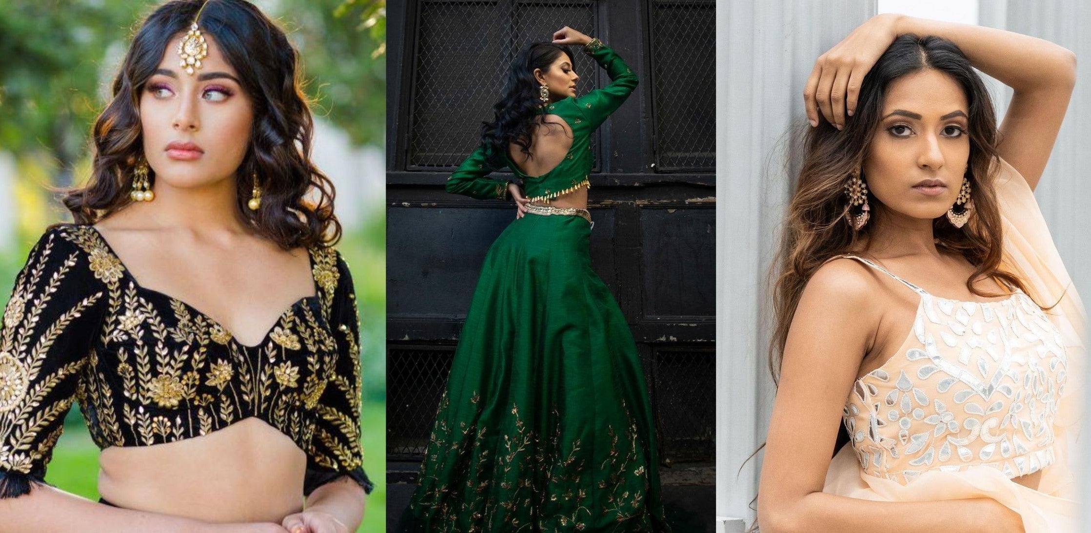 15+ Monochrome Lehenga Designs for Bridesmaids to fall for in 2020 – B Anu  Designs