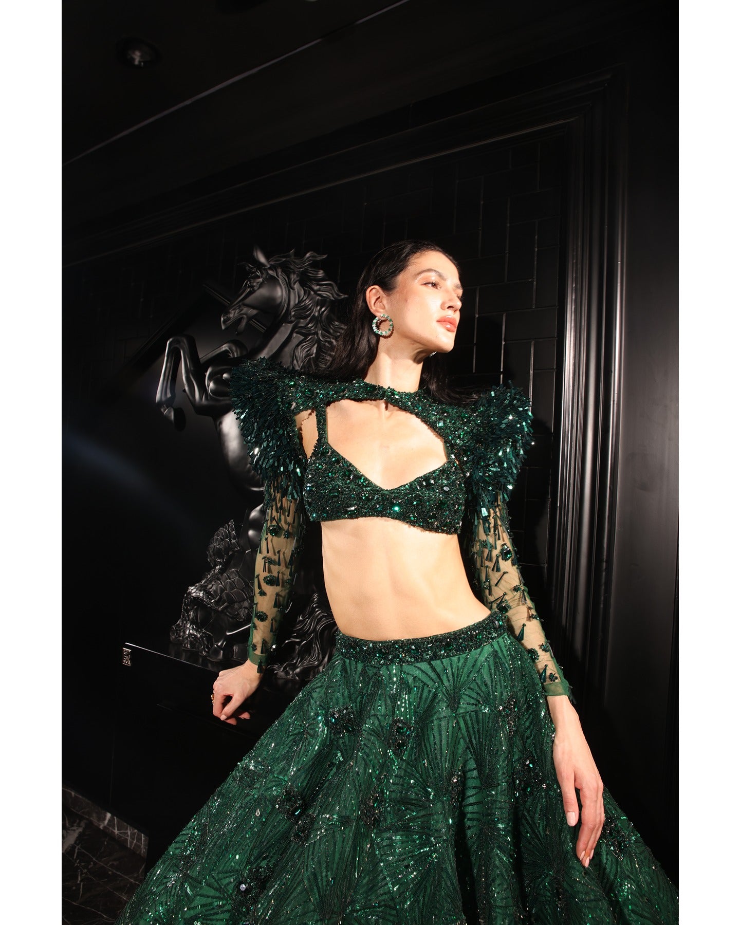 Ethereal Elegance: Bora Honey's Signature Indian Bridal Lehenga Designs for Timeless Weddings