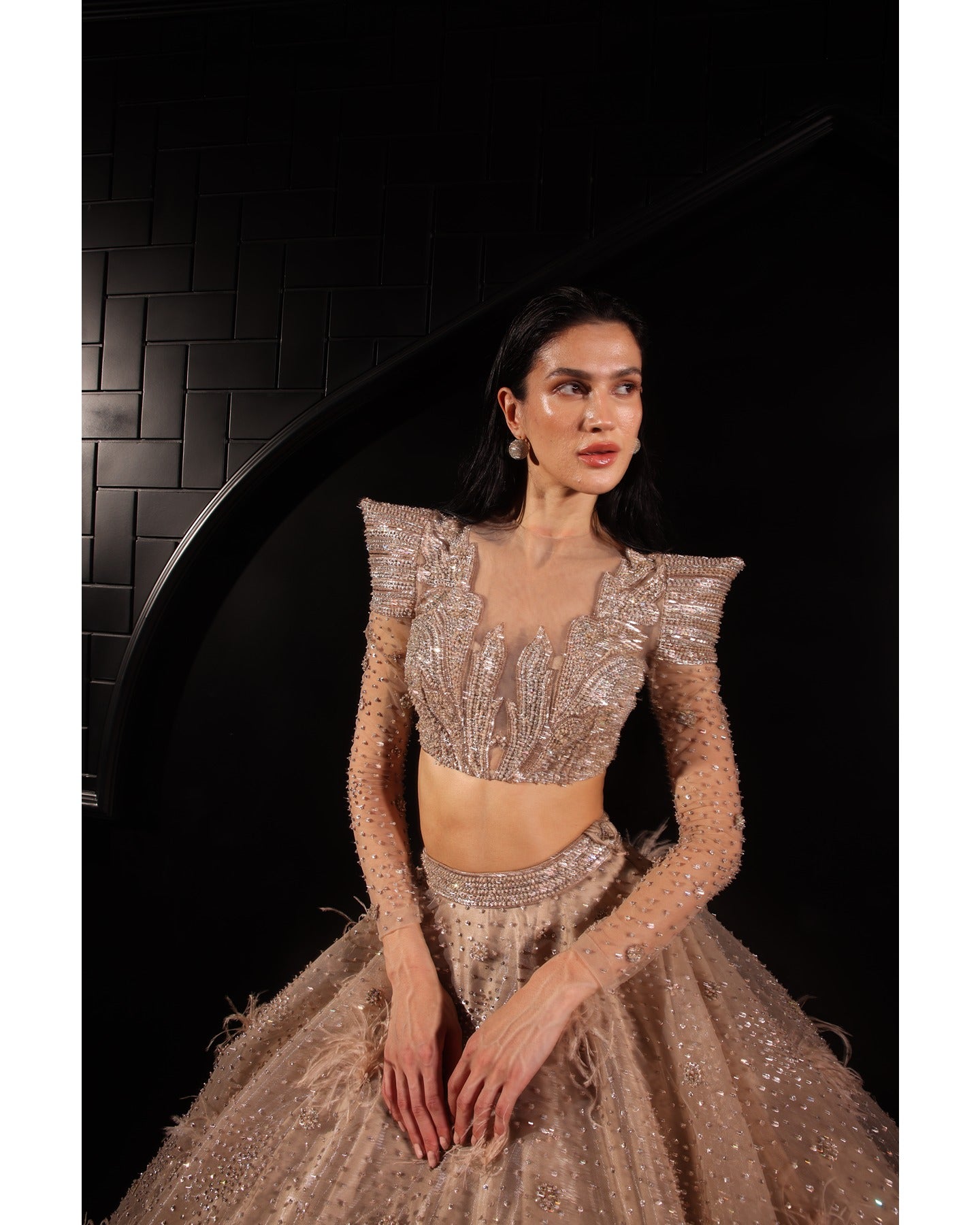 Ethereal Elegance: Bora Honey's Signature Indian Bridal Lehenga Designs for Timeless Weddings