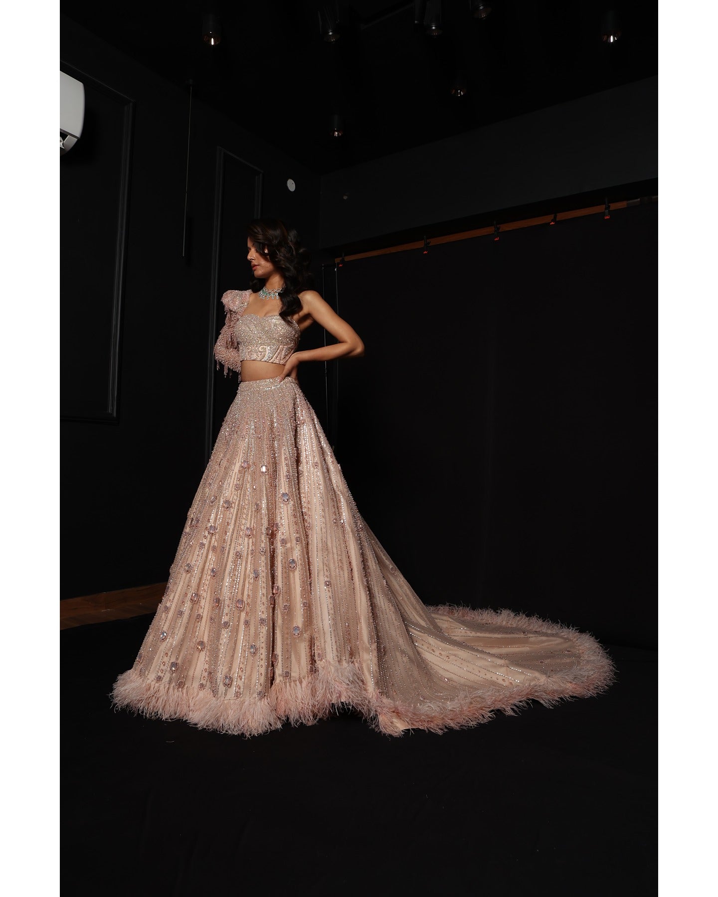 Ethereal Elegance: Bora Honey's Signature Indian Bridal Lehenga Designs for Timeless Weddings