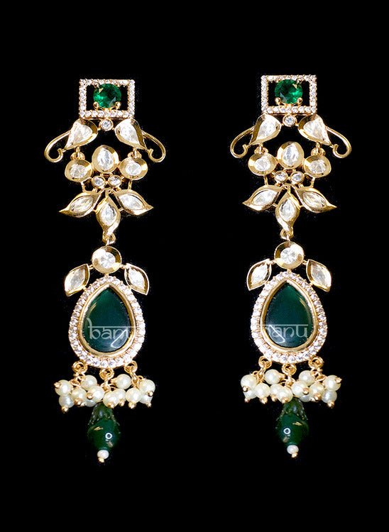 Royal Rajput Green Jewelry Set
