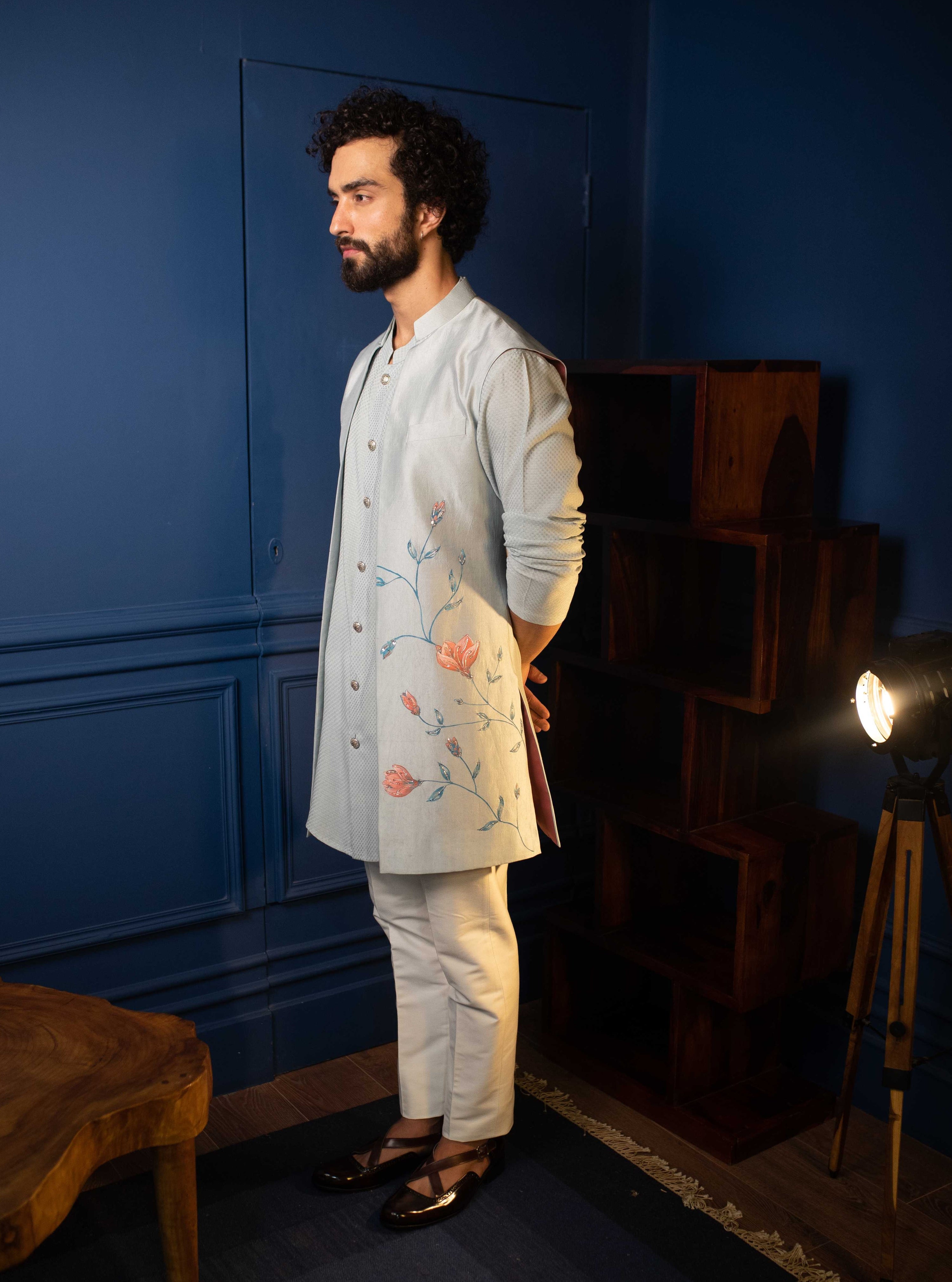 Hawaiian Ocean Shrug Set