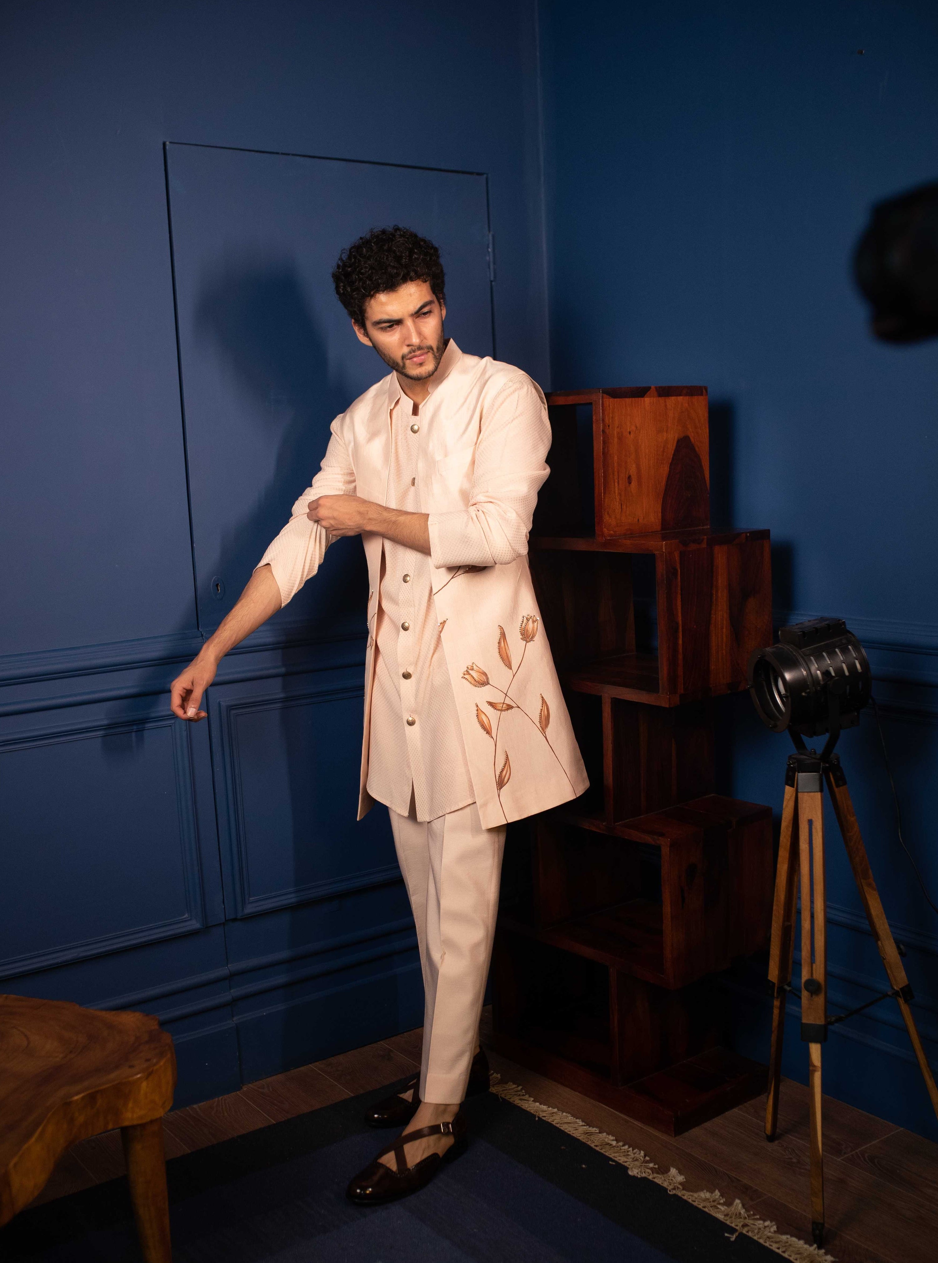 Onyx Brushed Shrug Set