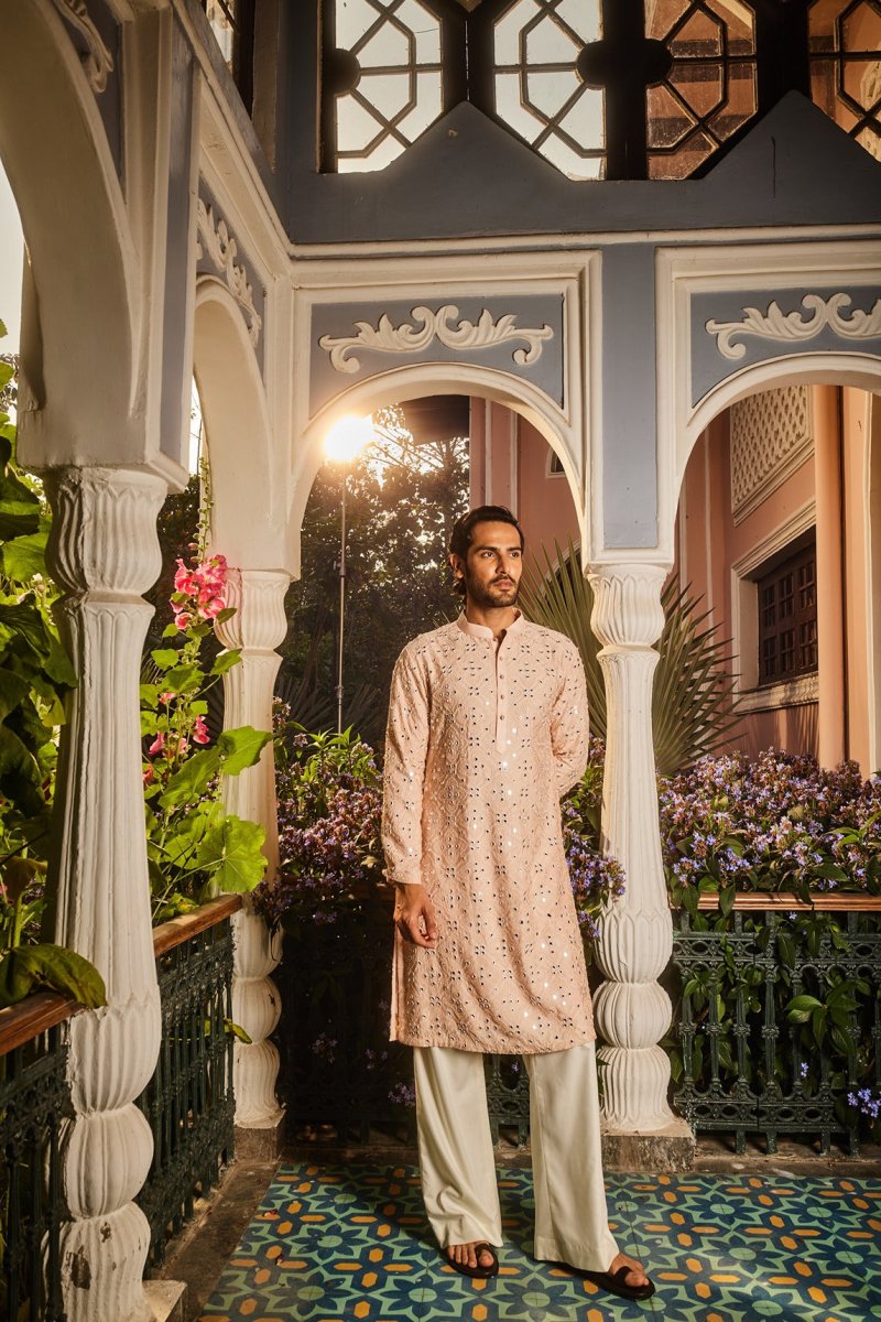 Midnight Mirror Opulence Kurta Set main image 1