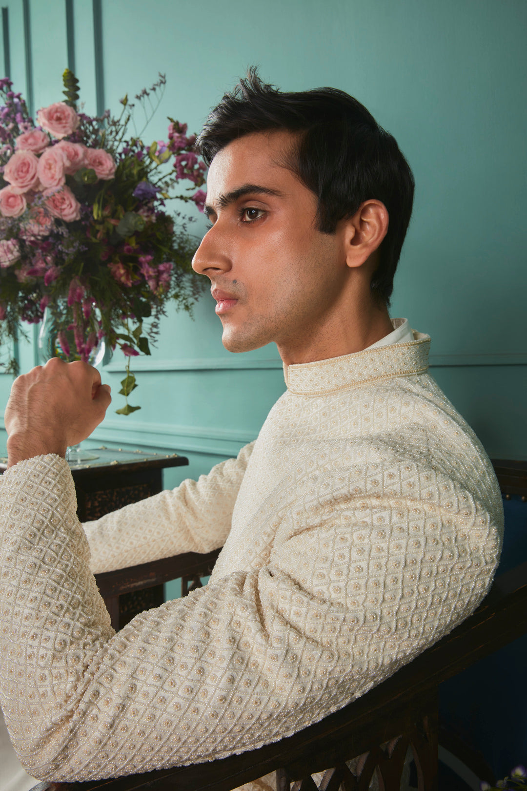 Ivory Sherwani
