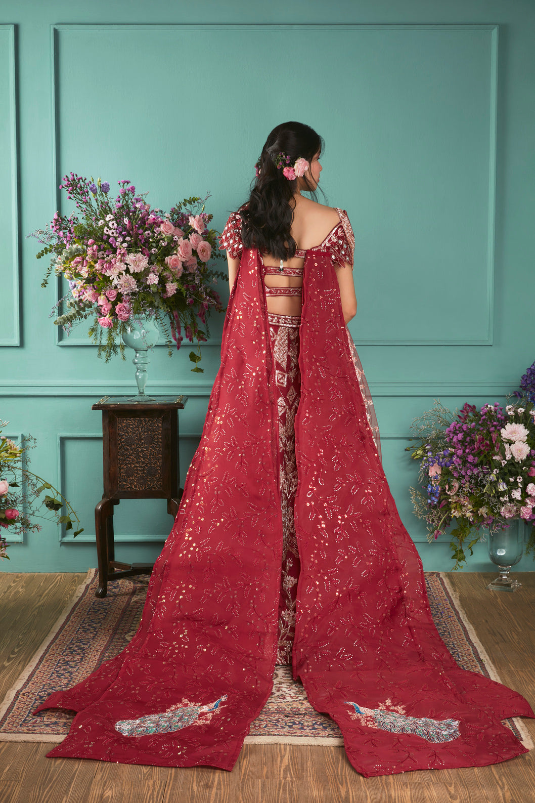 Red Lehenga