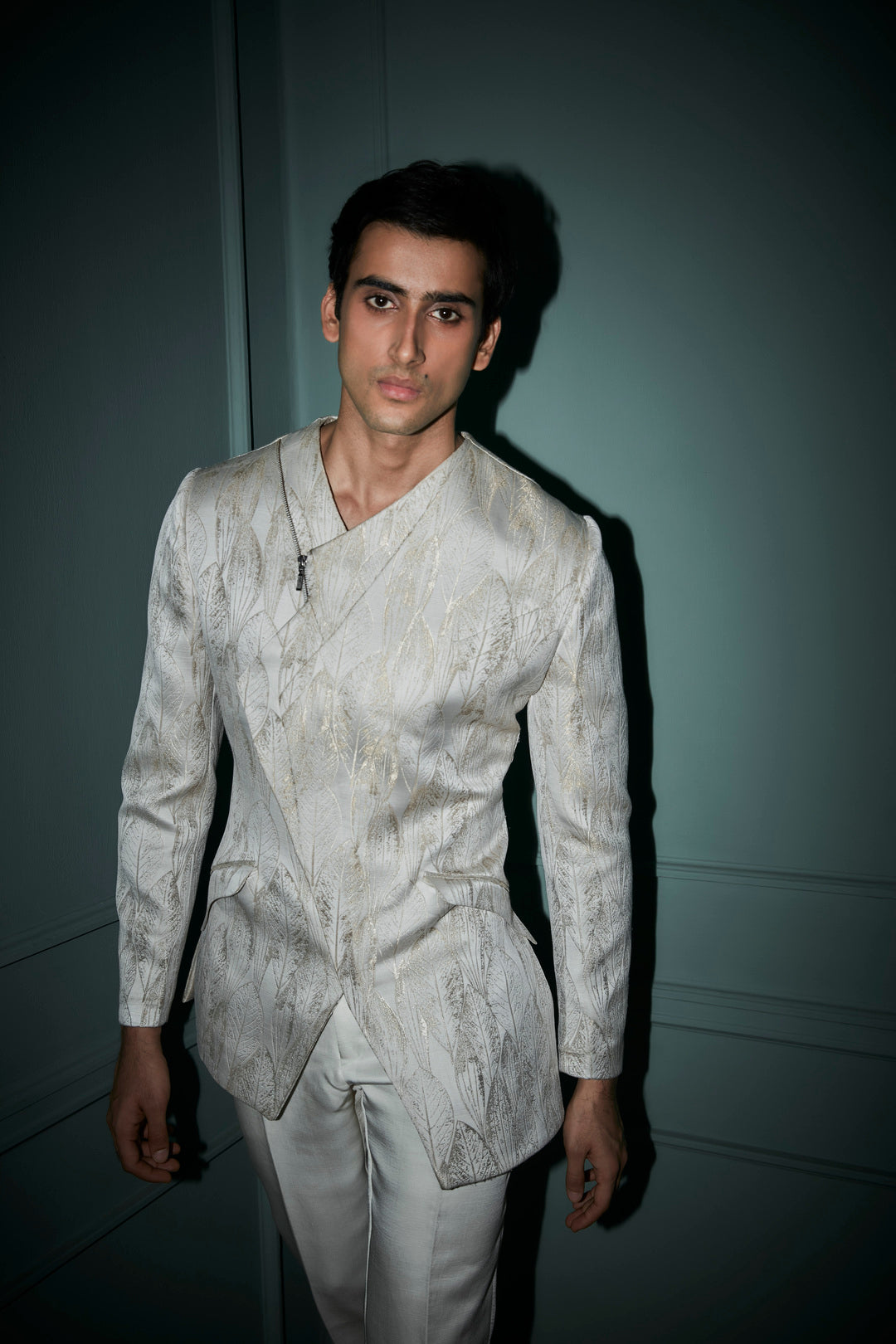 Blue sherwani