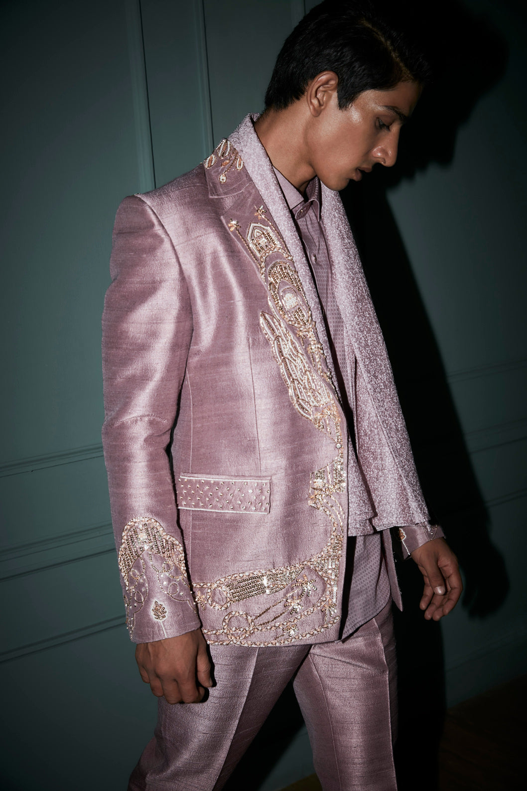 Lavender Sherwani