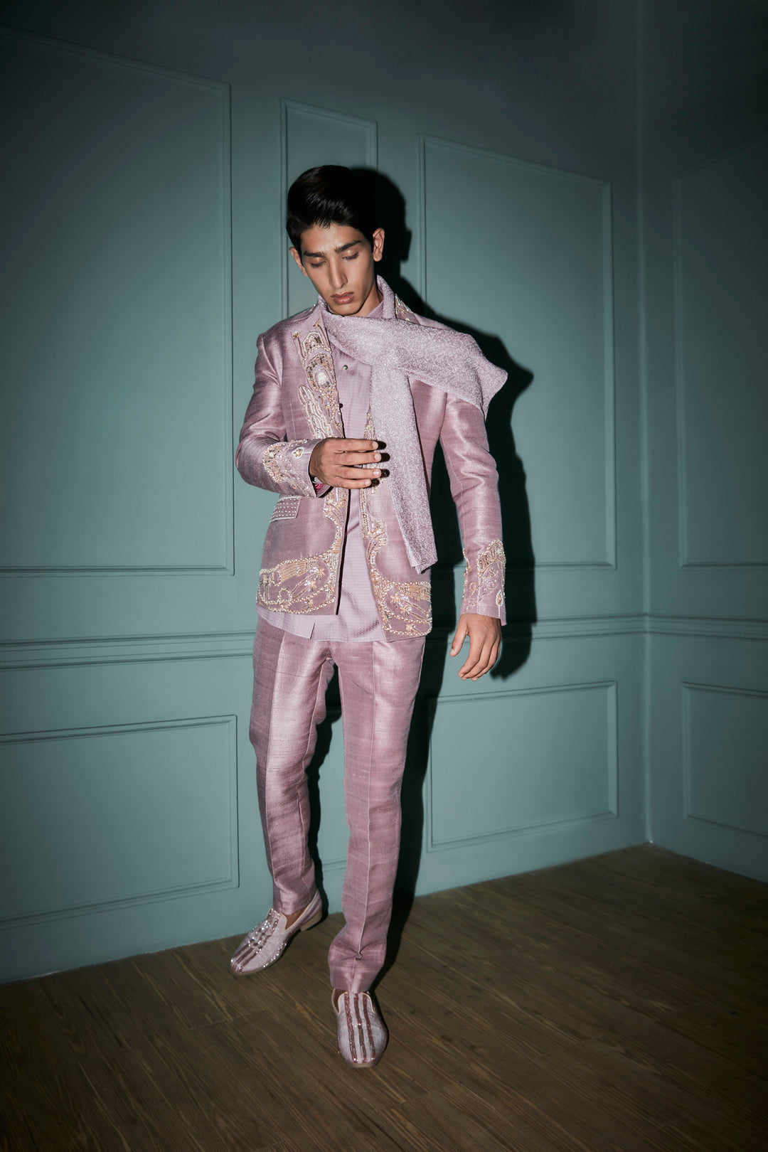 Lavender Sherwani
