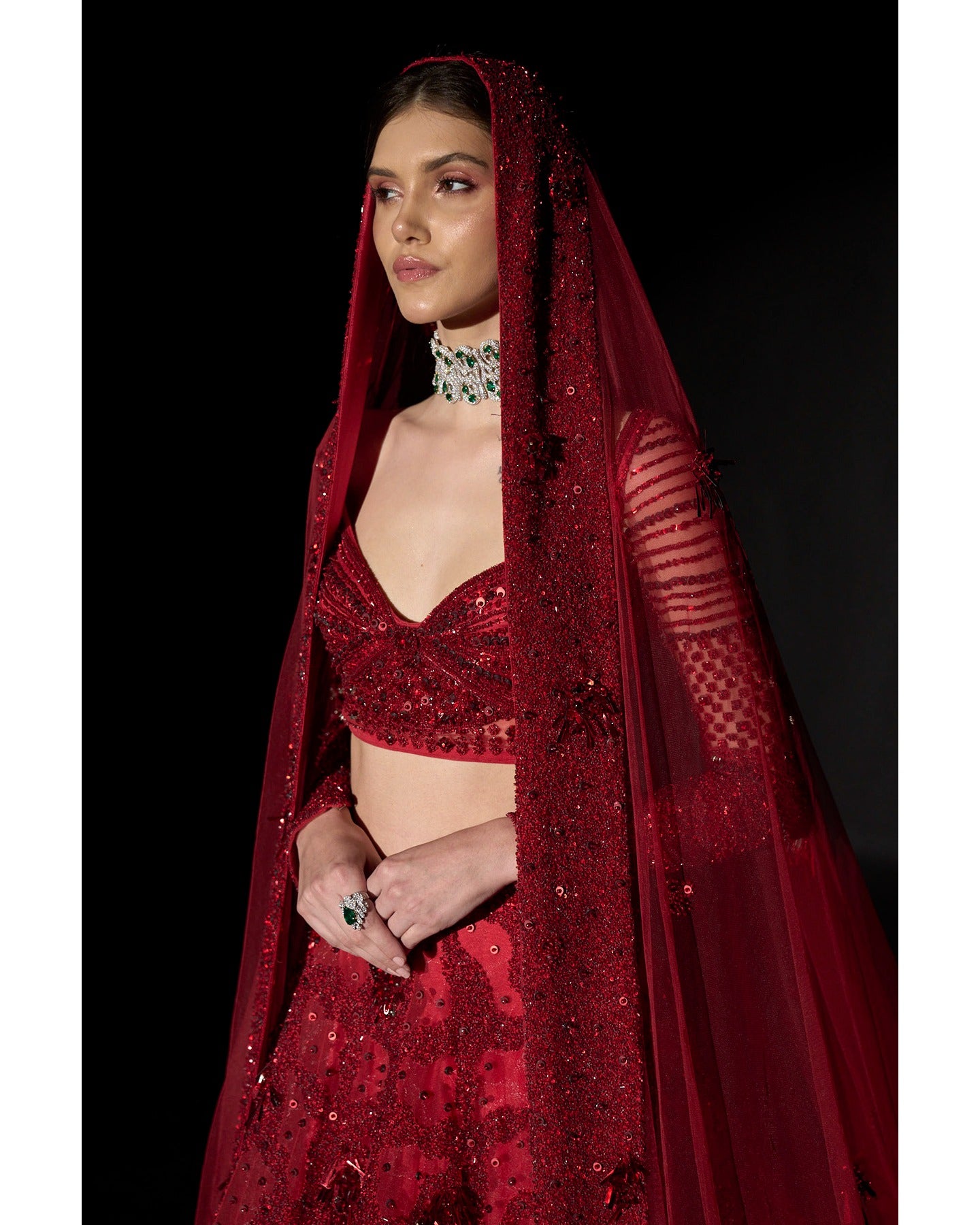 Ethereal Elegance: Bora Honey's Signature Indian Bridal Lehenga Designs for Timeless Weddings