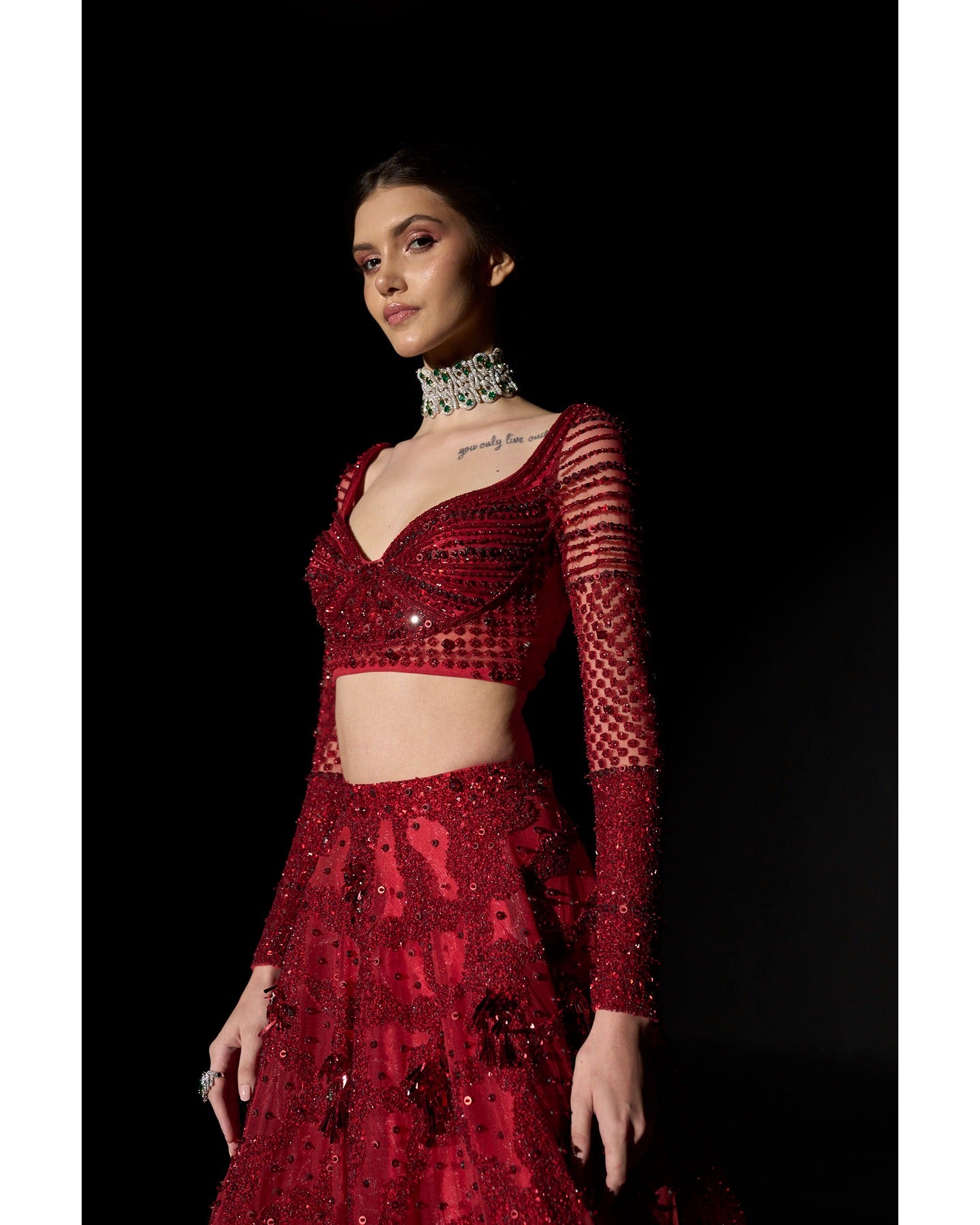 Ethereal Elegance: Bora Honey's Signature Indian Bridal Lehenga Designs for Timeless Weddings