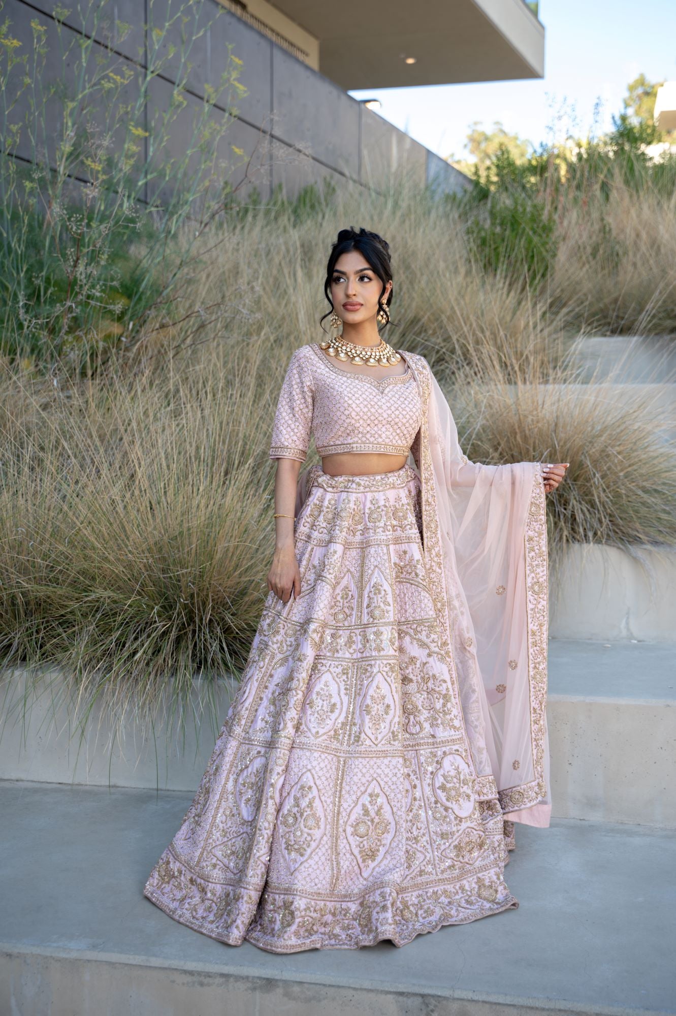Cerise Pink Lehenga