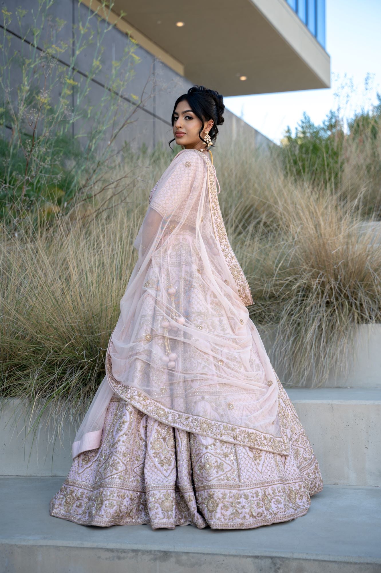 Cerise Pink Lehenga