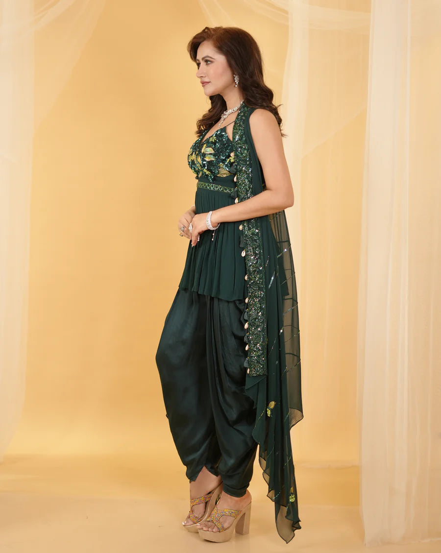 The Forest Peplum Set