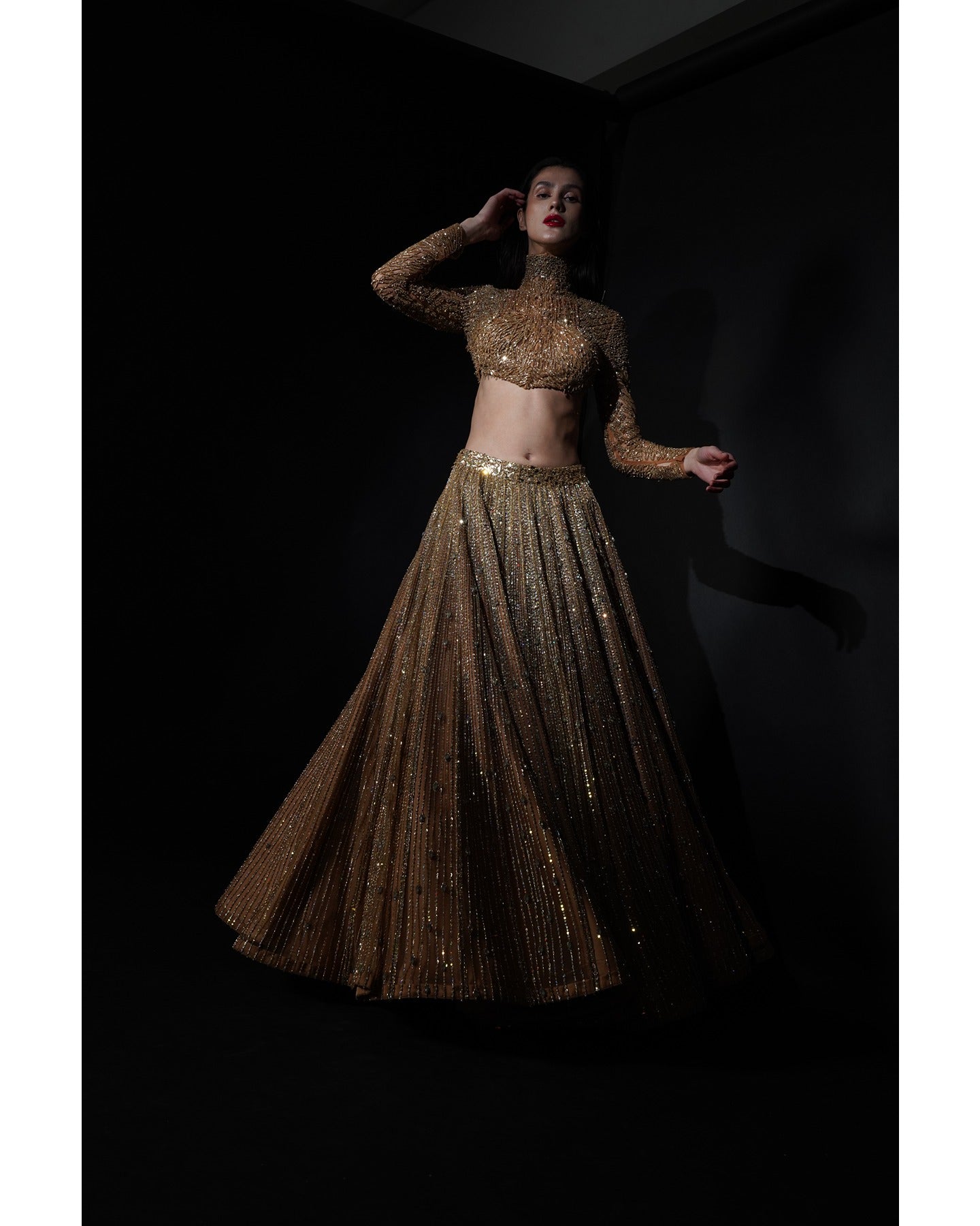 Ethereal Elegance: Bora Honey's Signature Indian Bridal Lehenga Designs for Timeless Weddings
