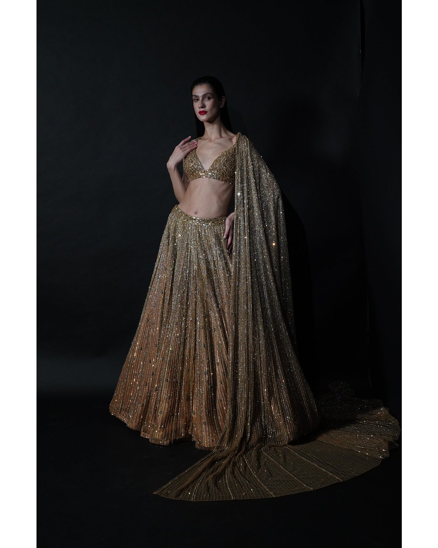 Ethereal Elegance: Bora Honey's Signature Indian Bridal Lehenga Designs for Timeless Weddings