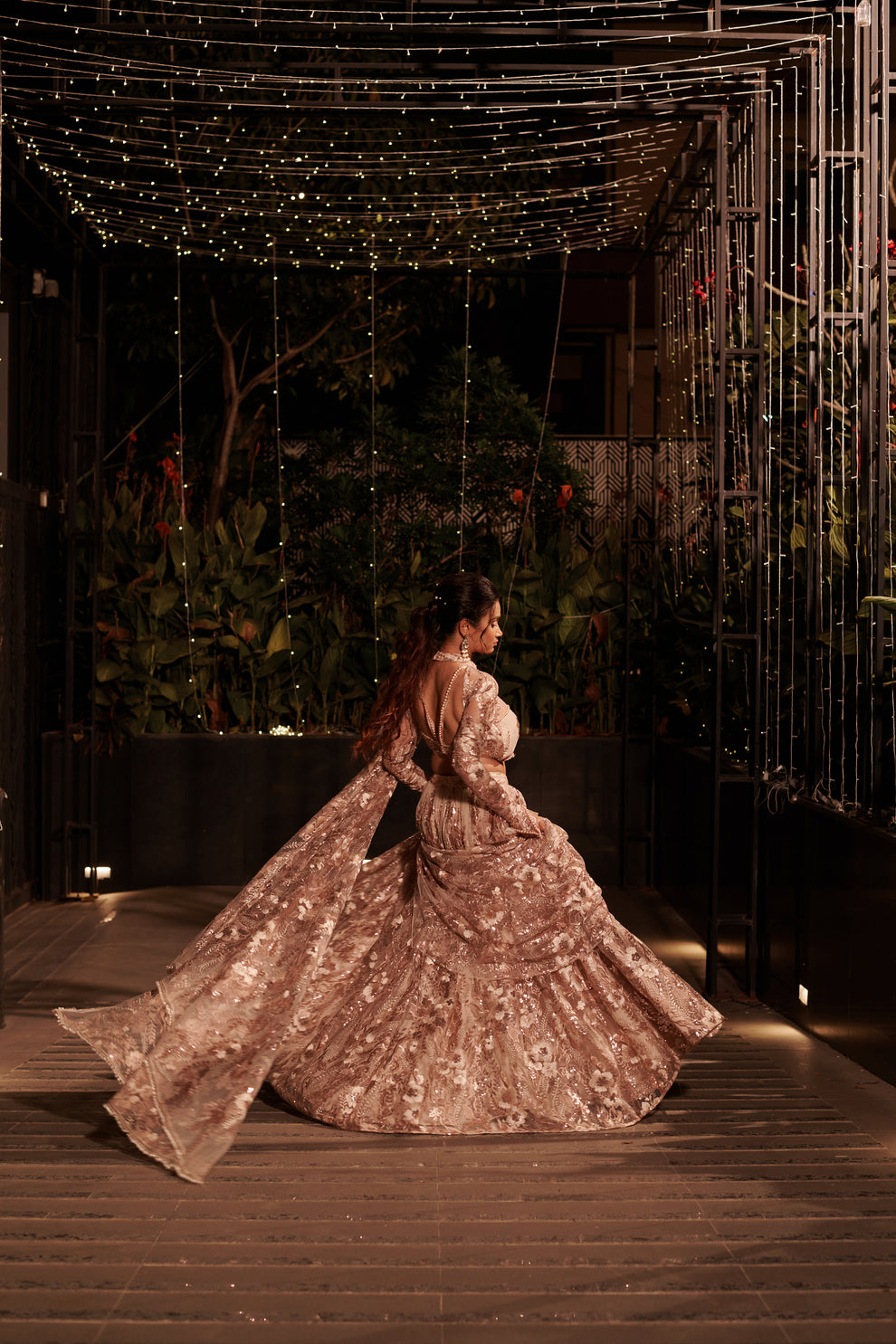Evening Sand Lehenga Set