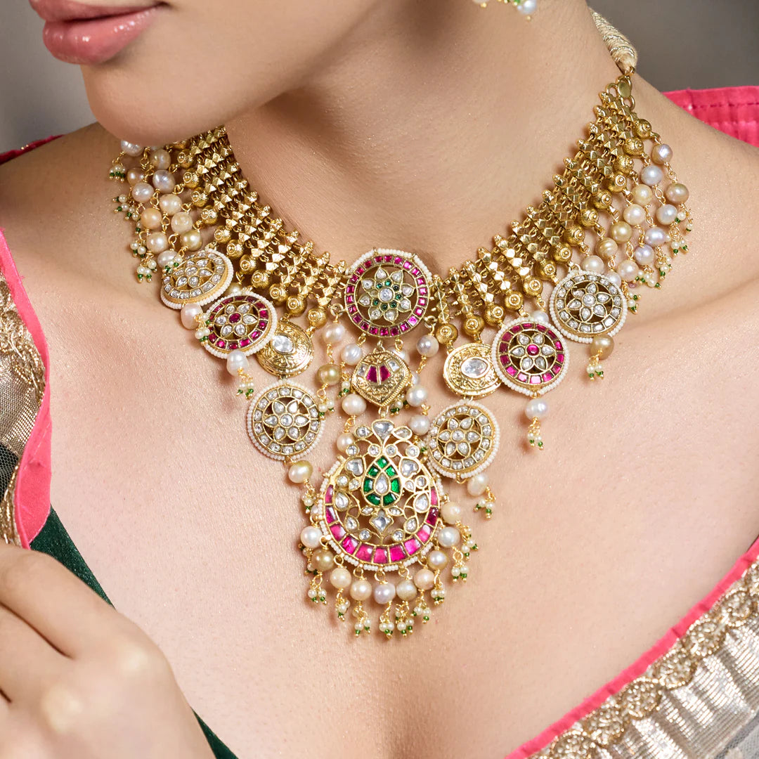 Royal Crimson Cascade Set