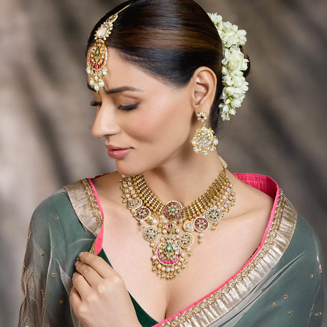 Royal Crimson Cascade Set