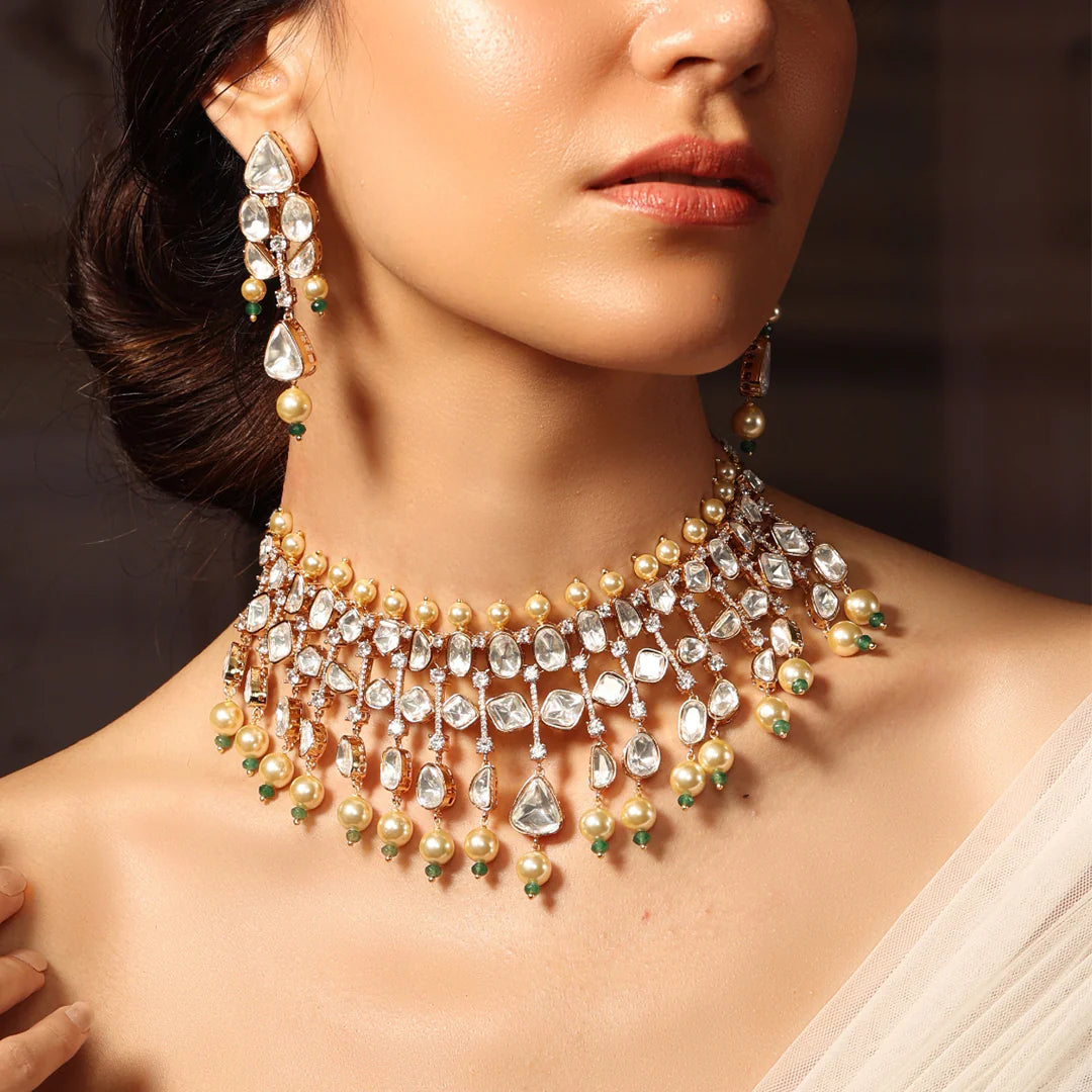 Silver Frost Necklace Set