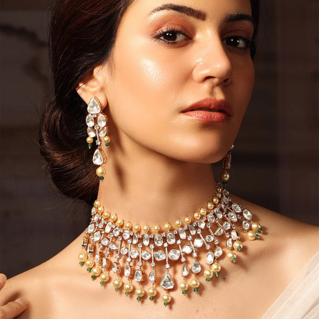 Silver Frost Necklace Set