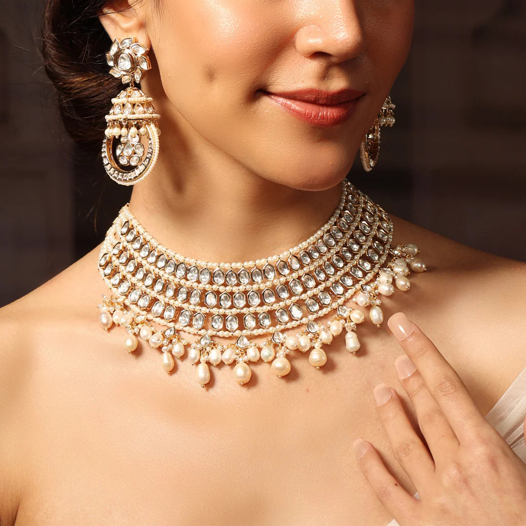 Frost Bloom Necklace Set