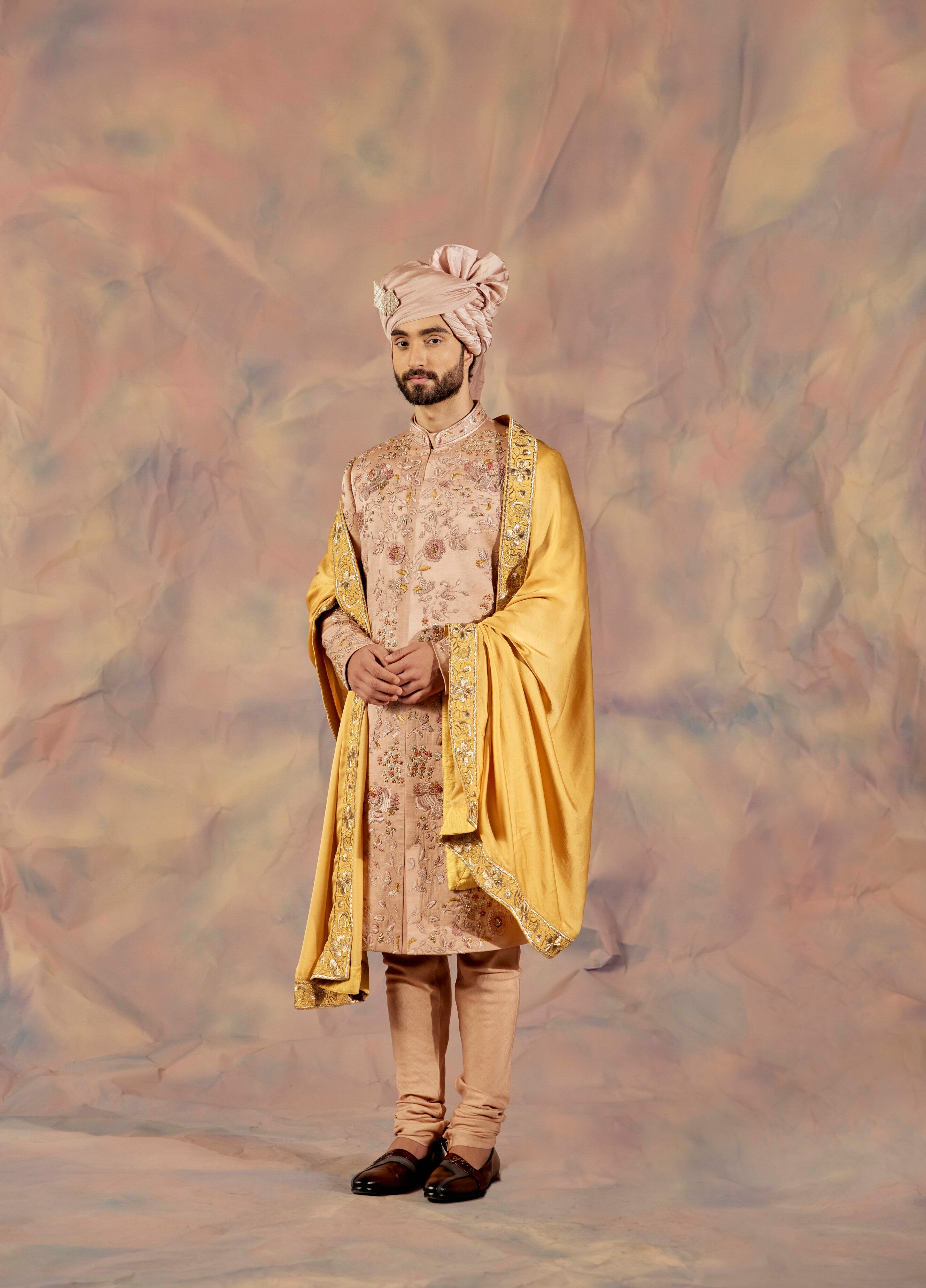 Raise a toast to elegance with the Santé Sherwani Set.