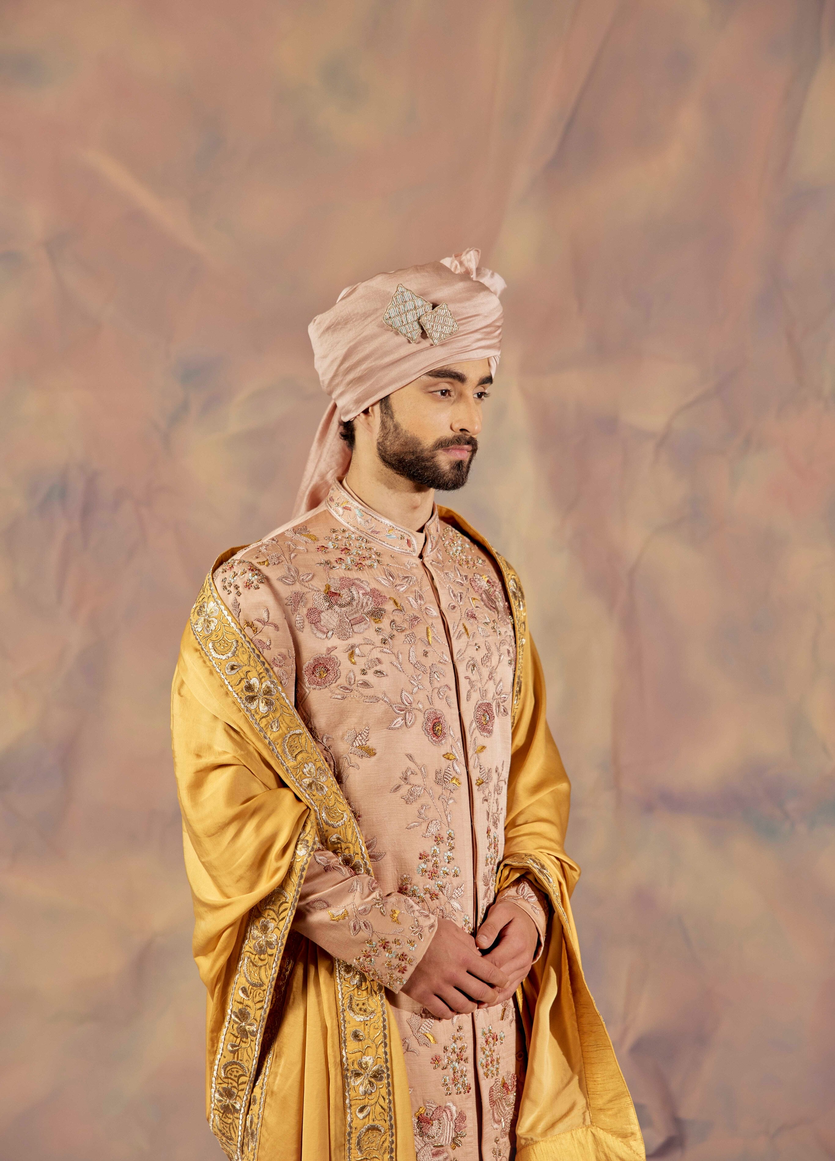 The Santé Sherwani Set: Celebrate in style.