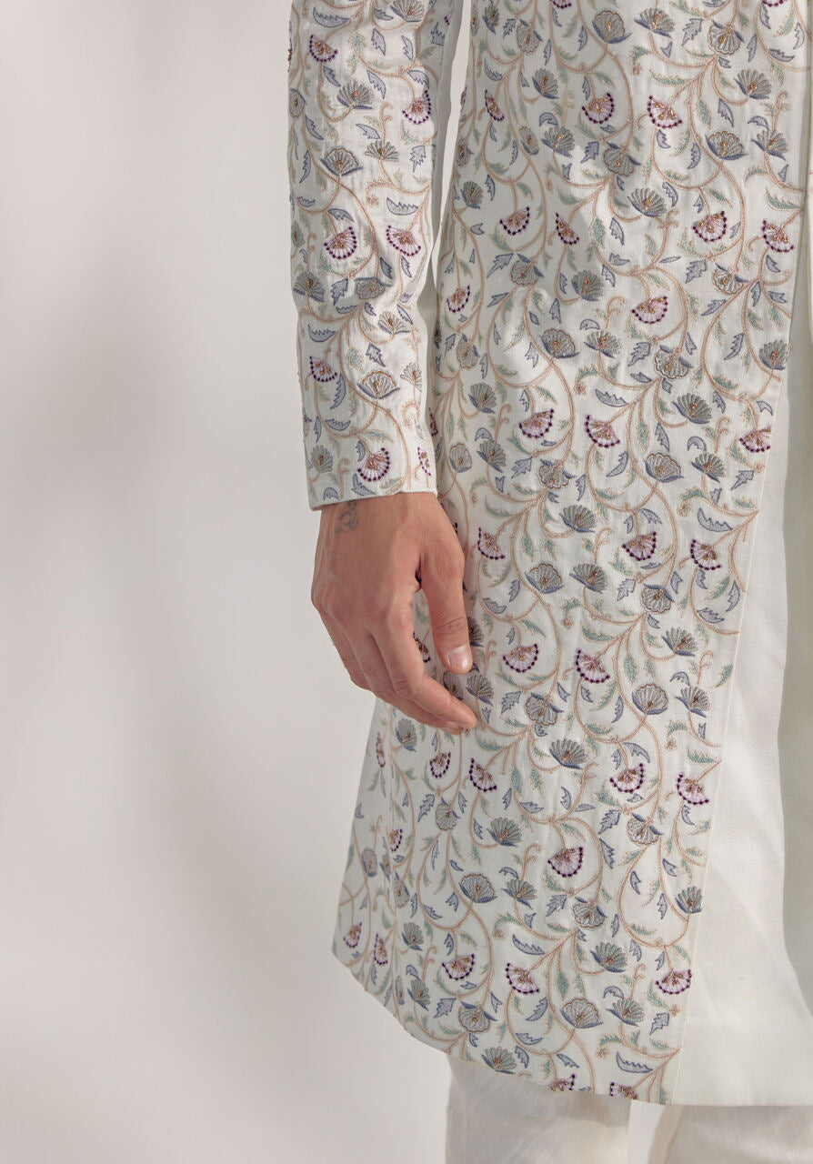The White Vine Sherwani: Where tradition meets modern grace