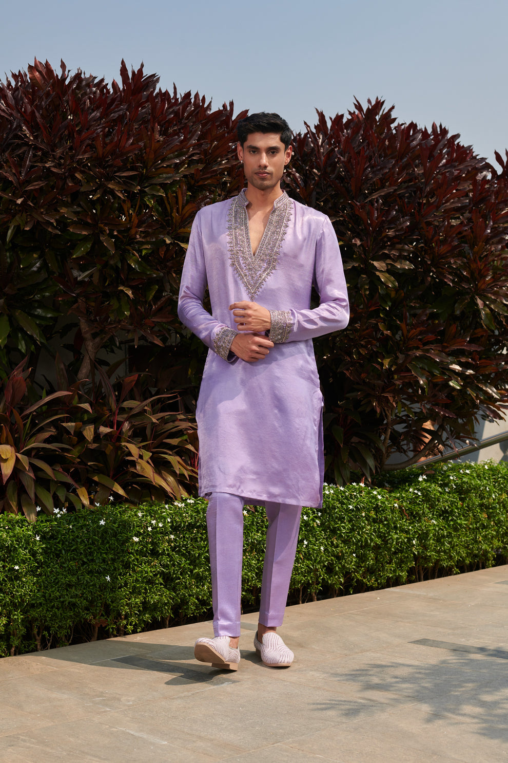 Lilac Breeze Kurta Set