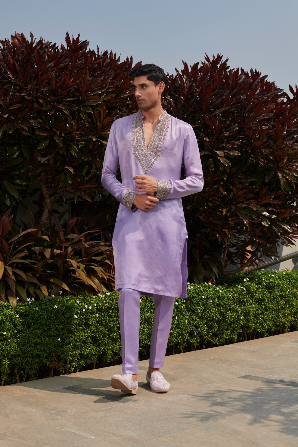 Lilac Breeze Kurta Set