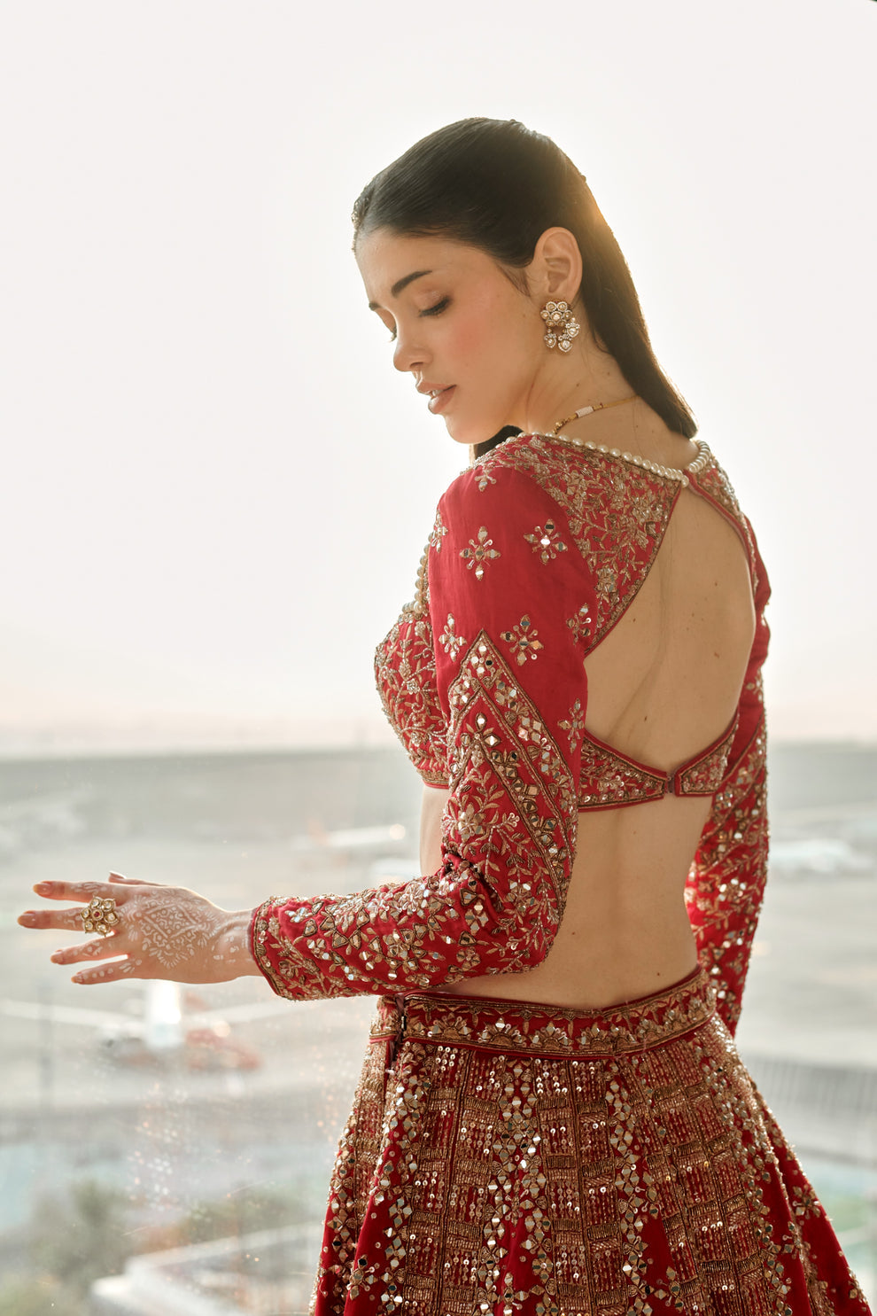 Raspberry Pink Lehenga Set