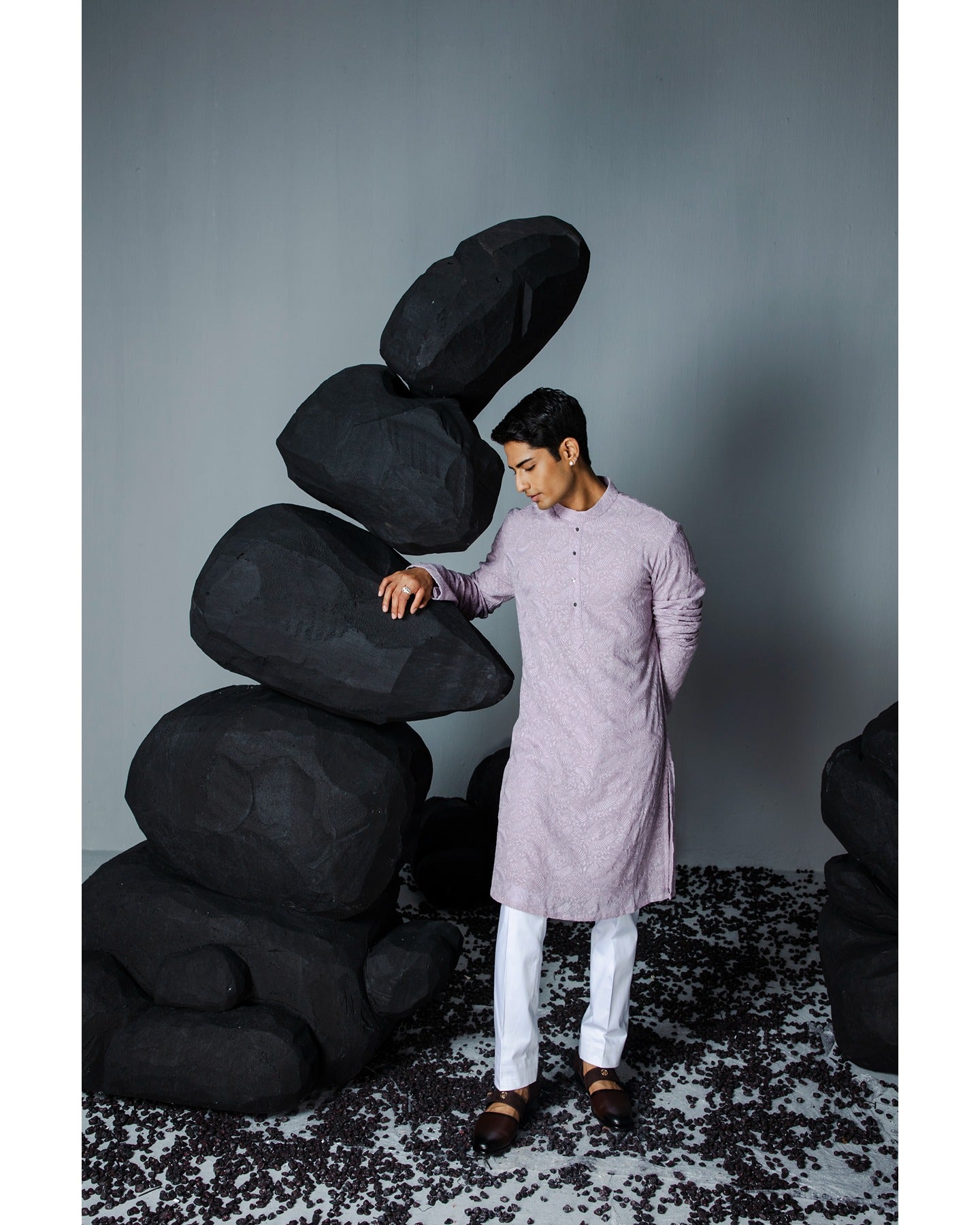 Misty Lilac Kurta Set