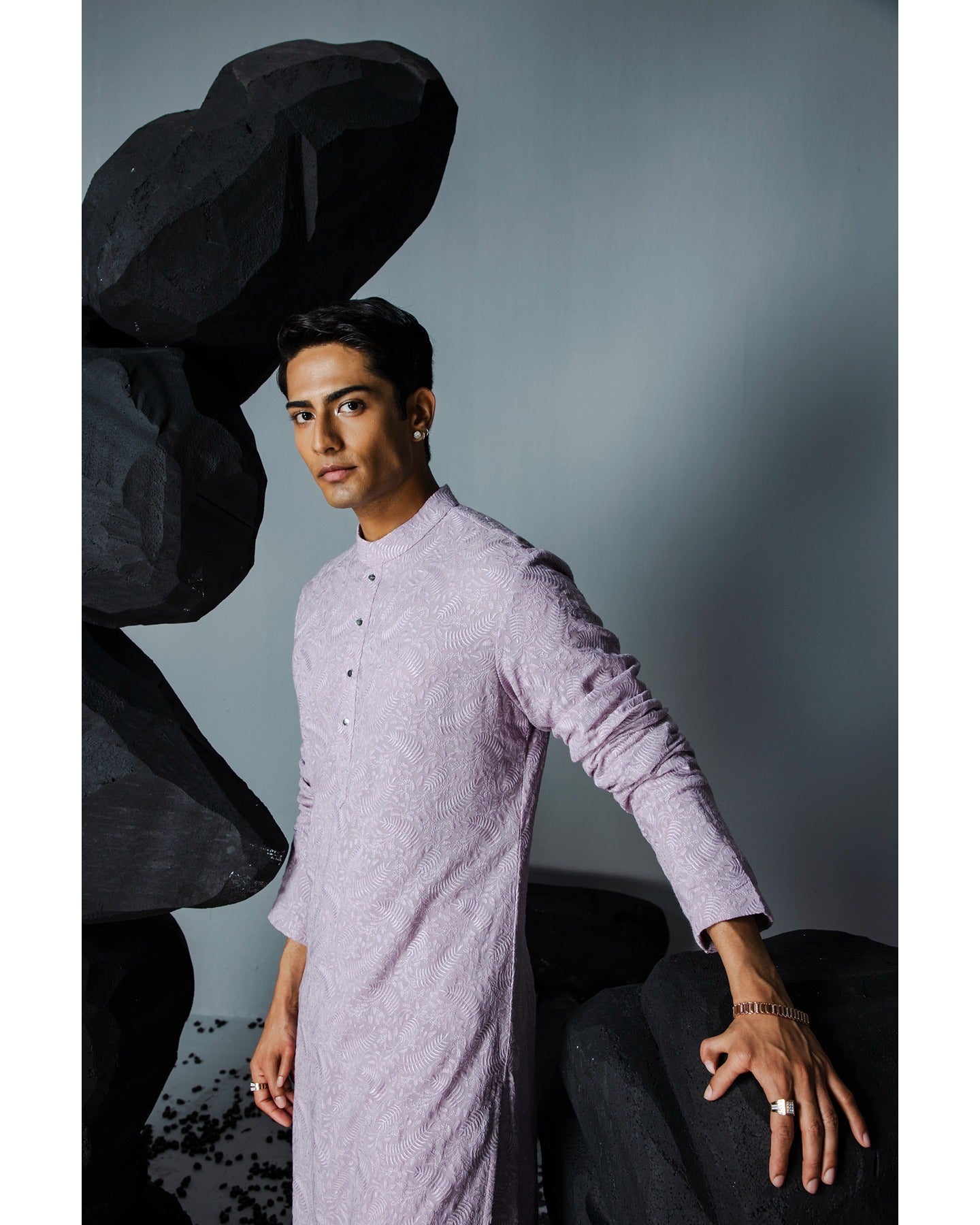 Misty Lilac Kurta Set