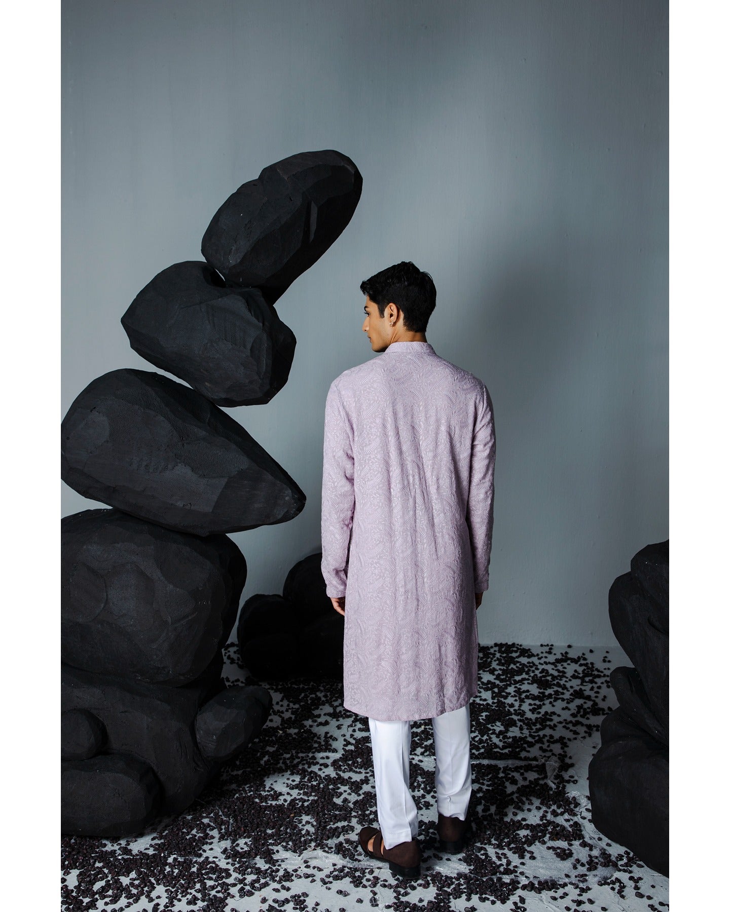 Misty Lilac Kurta Set