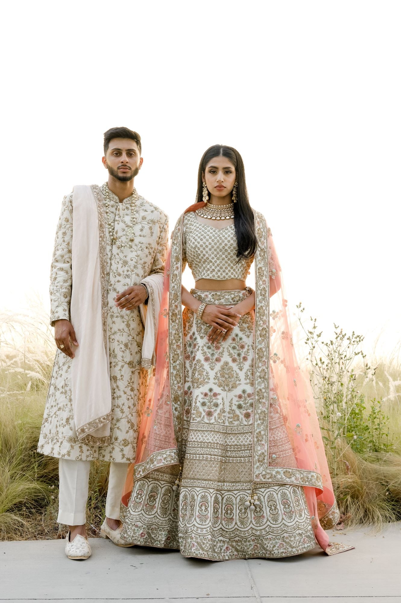 Porcelain Lehenga