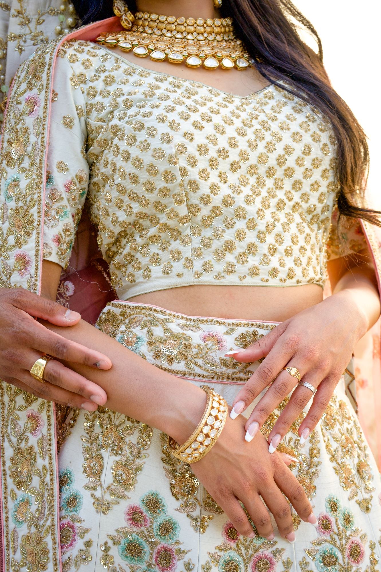 Porcelain Lehenga