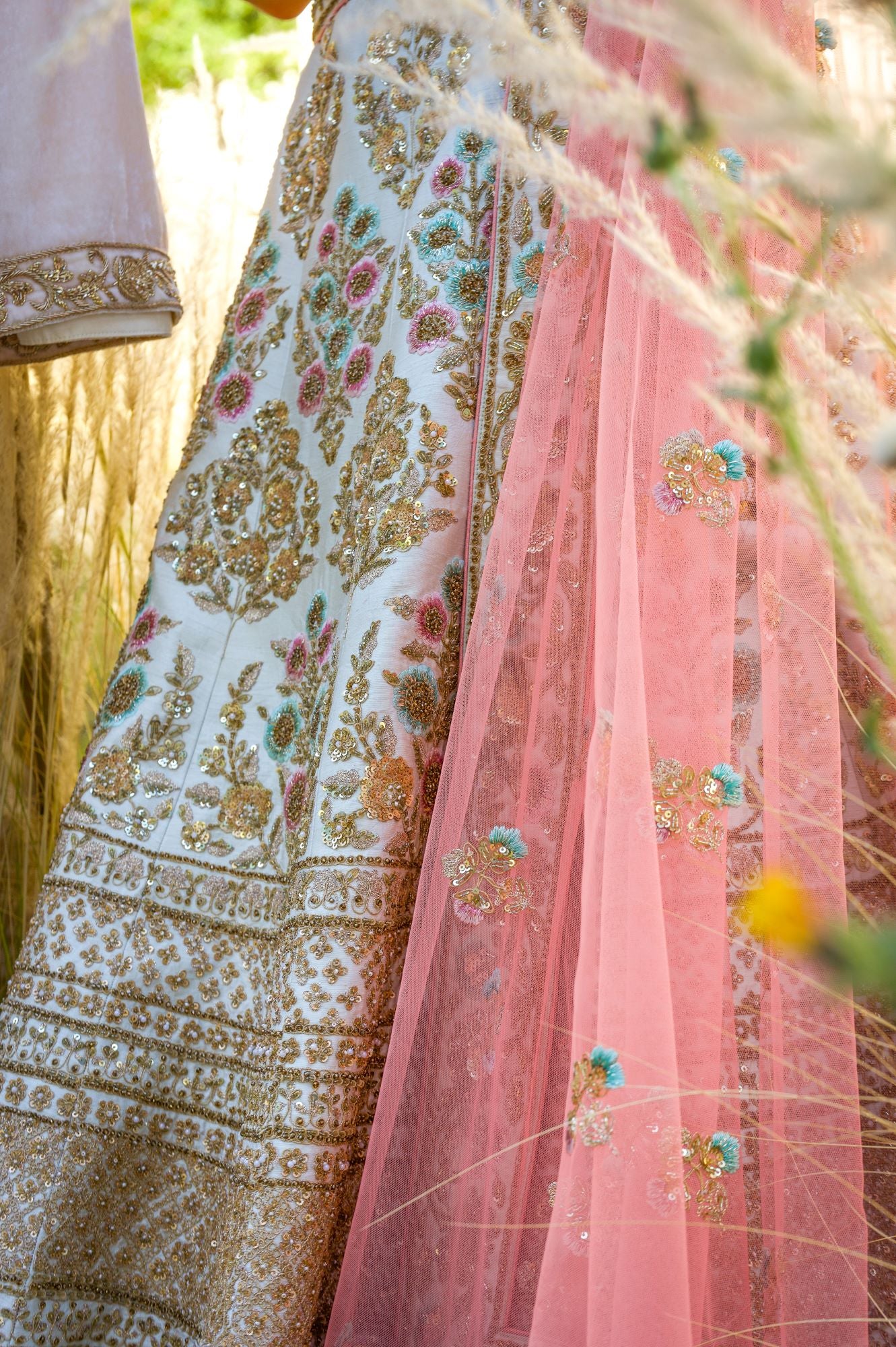 Porcelain Lehenga