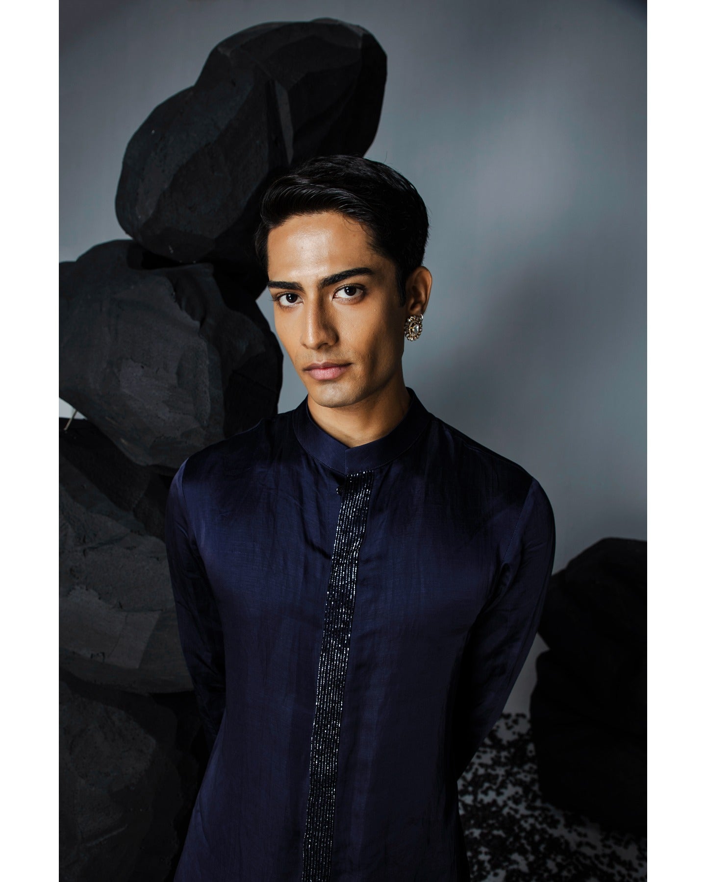 Sapphire Open Sherwani Set