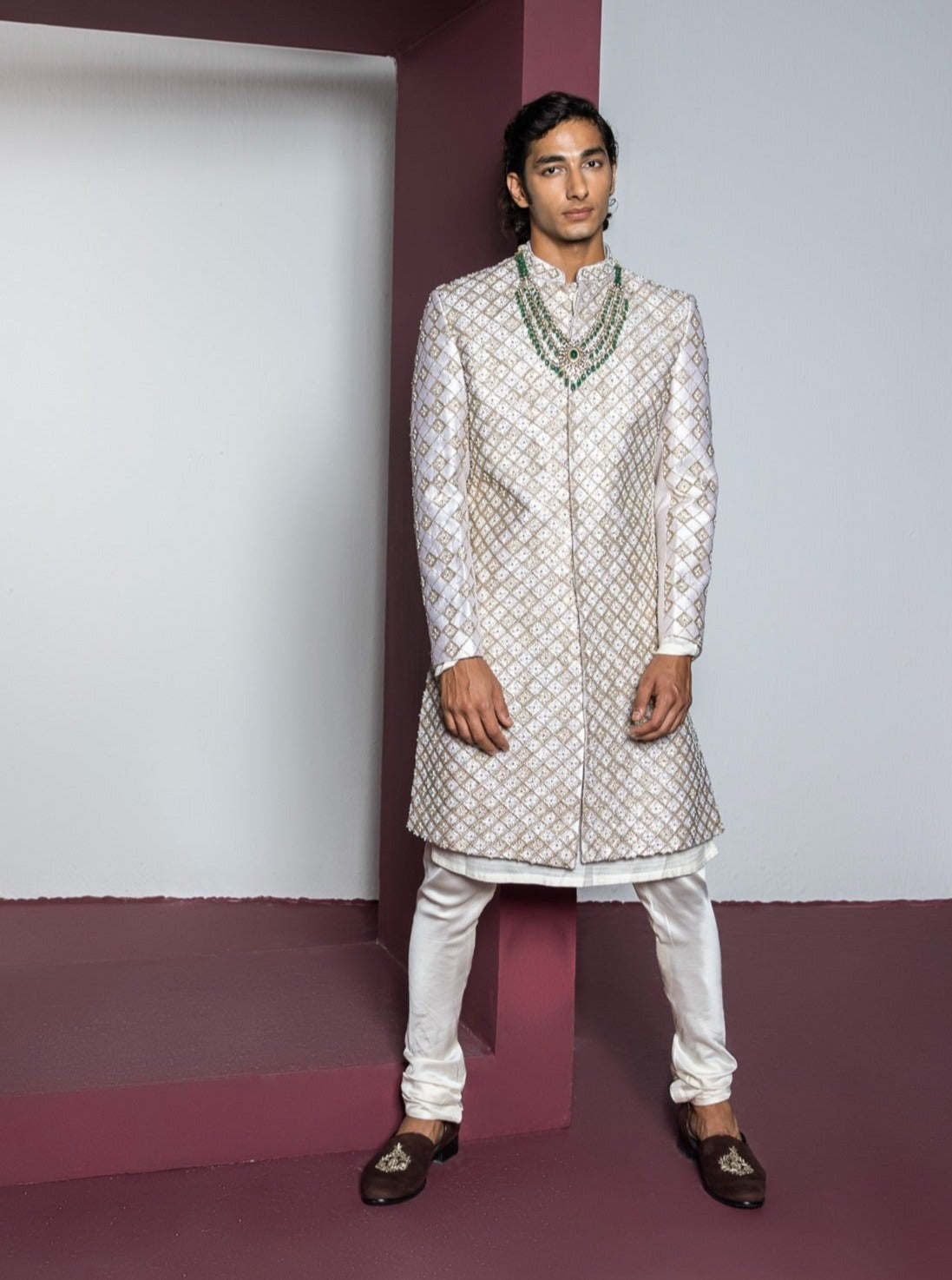 Dazzle Sherwani Set