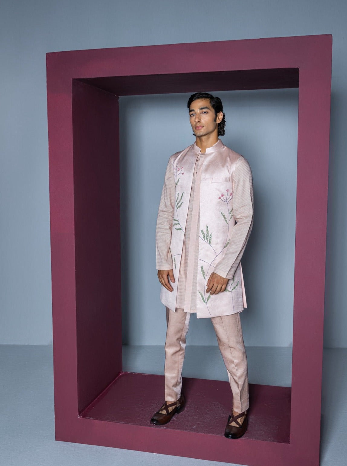 Gul Handpaint Shrug Set