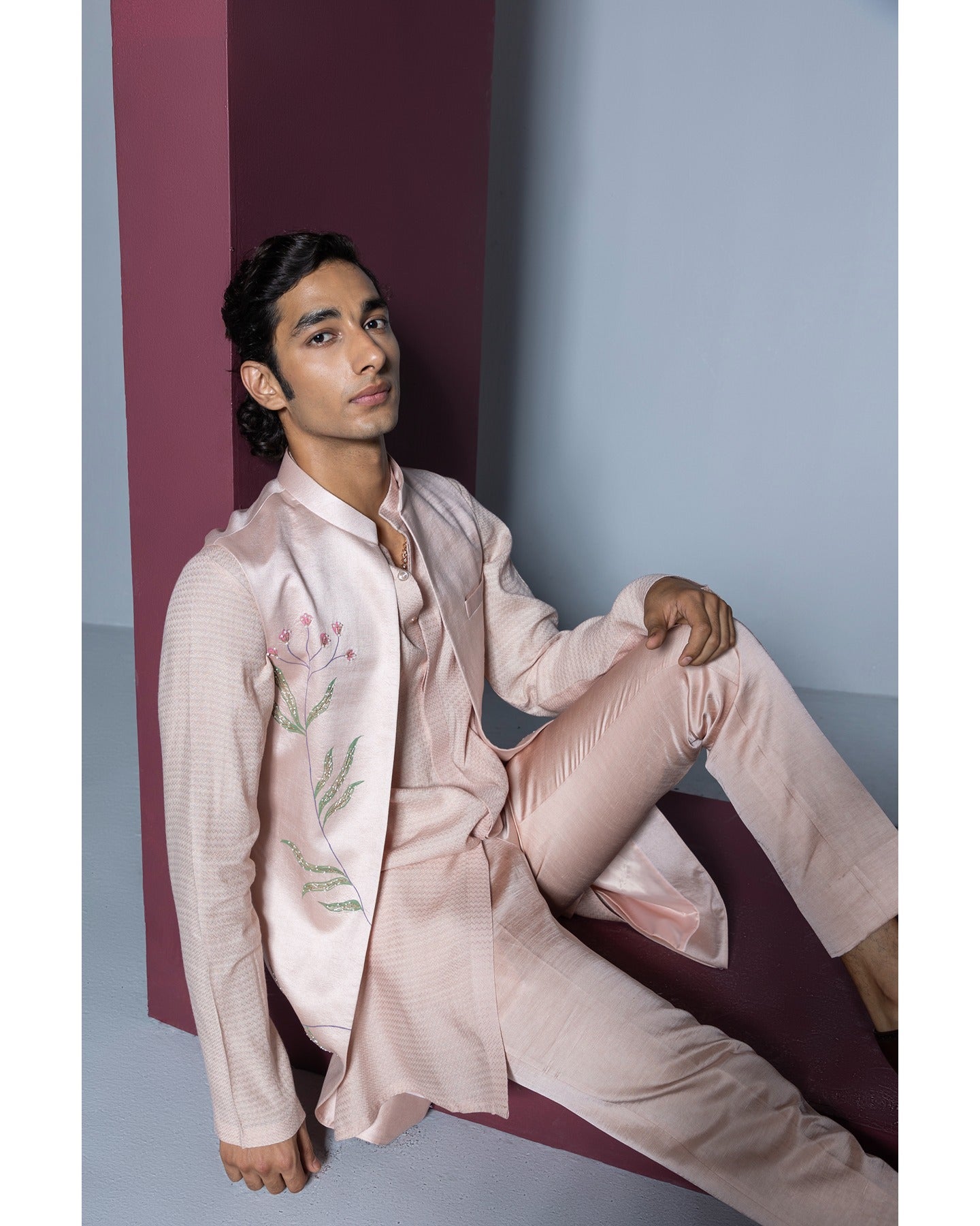 Gul Handpaint Shrug Set