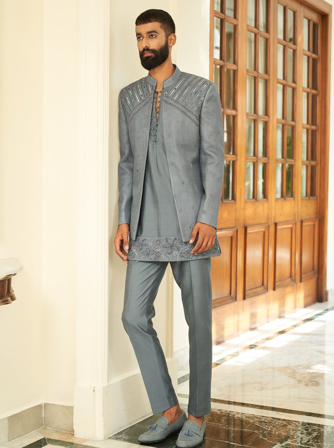 Lava Smoke Jacket Set