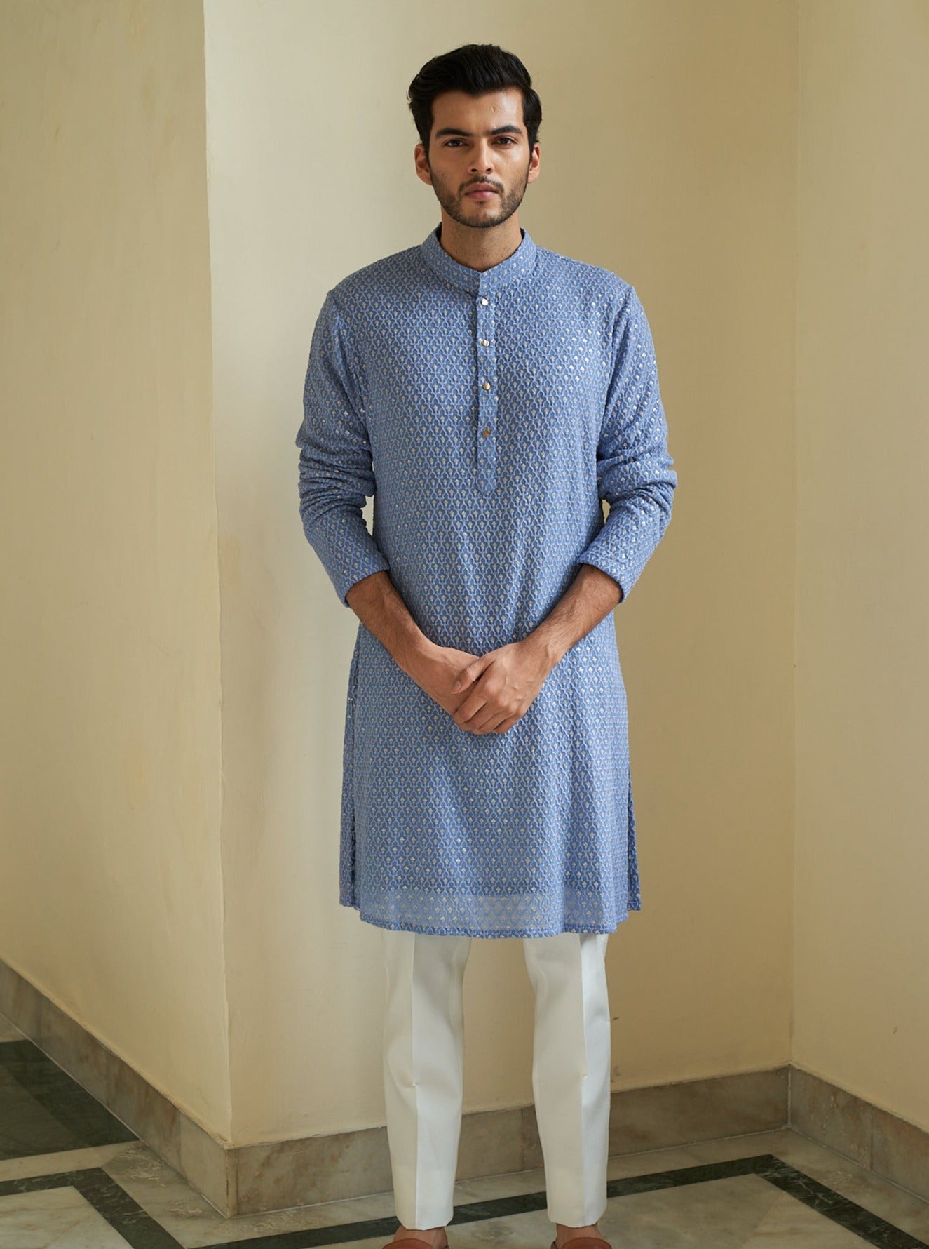 Sky Kurta Set