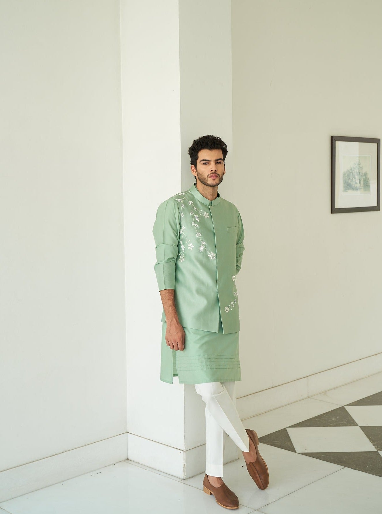 Aspen Green Jacket Set