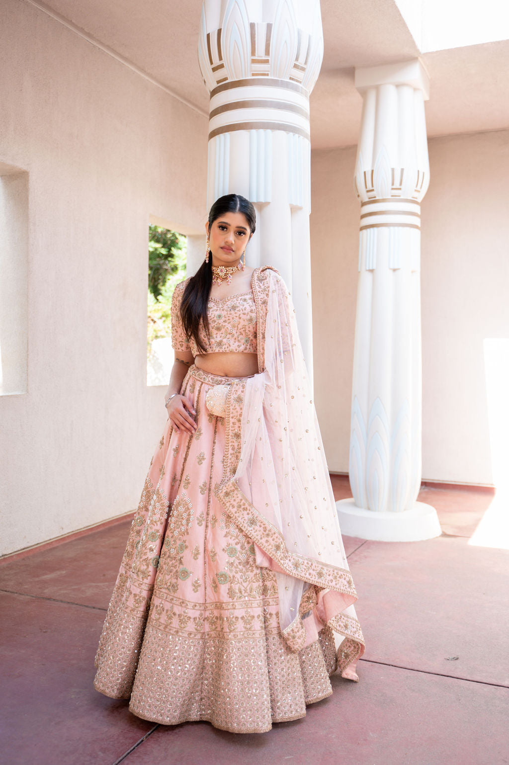 Koral Lehenga