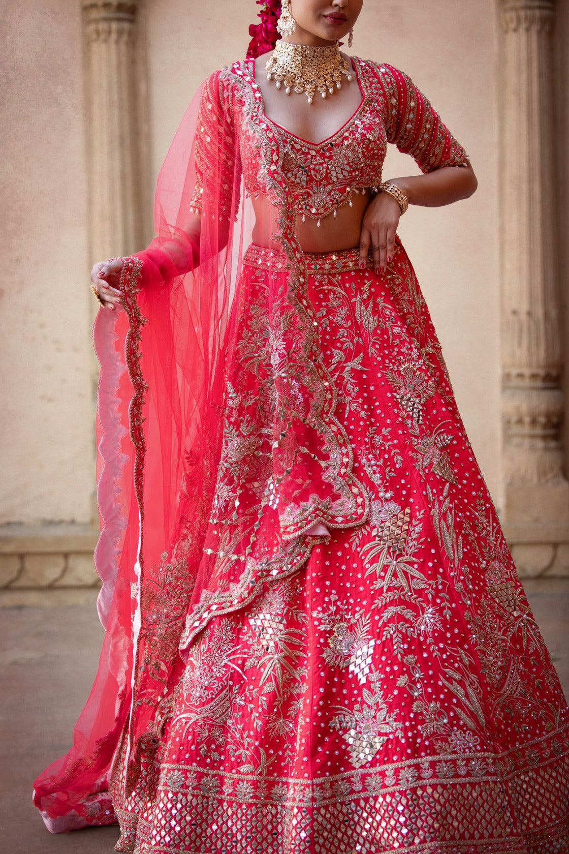 bridal lehenga