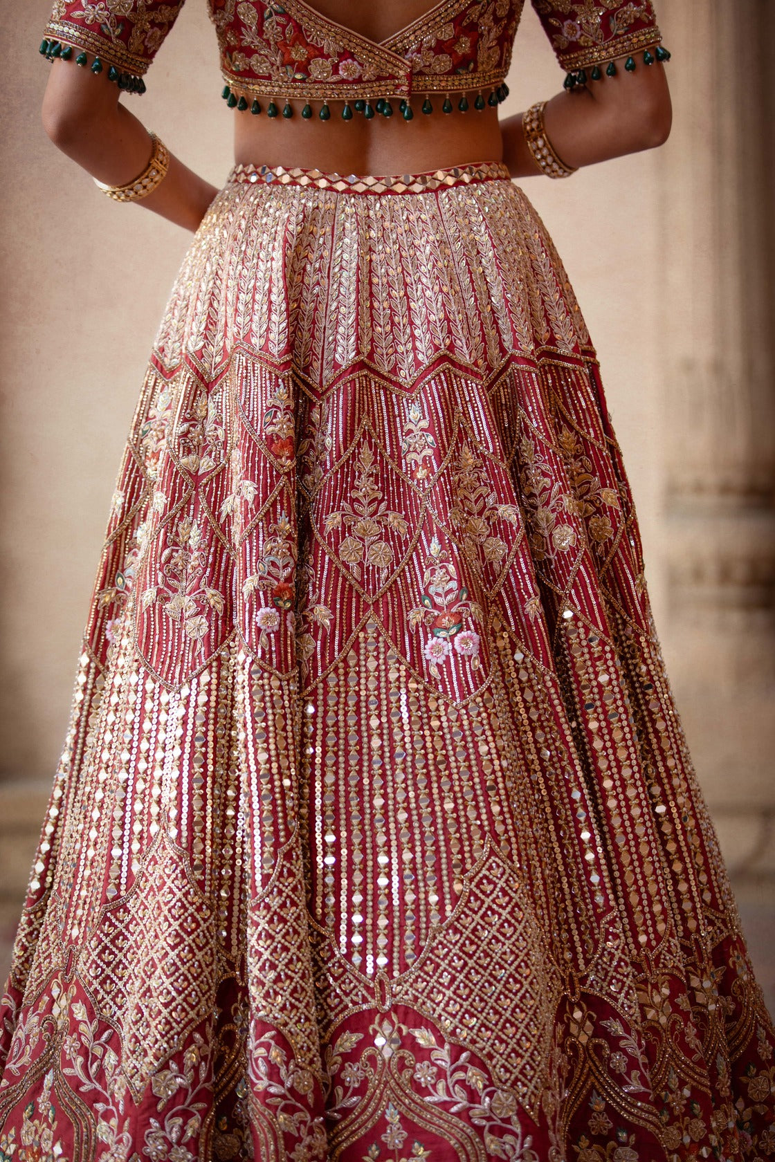 indian bridal lehenga