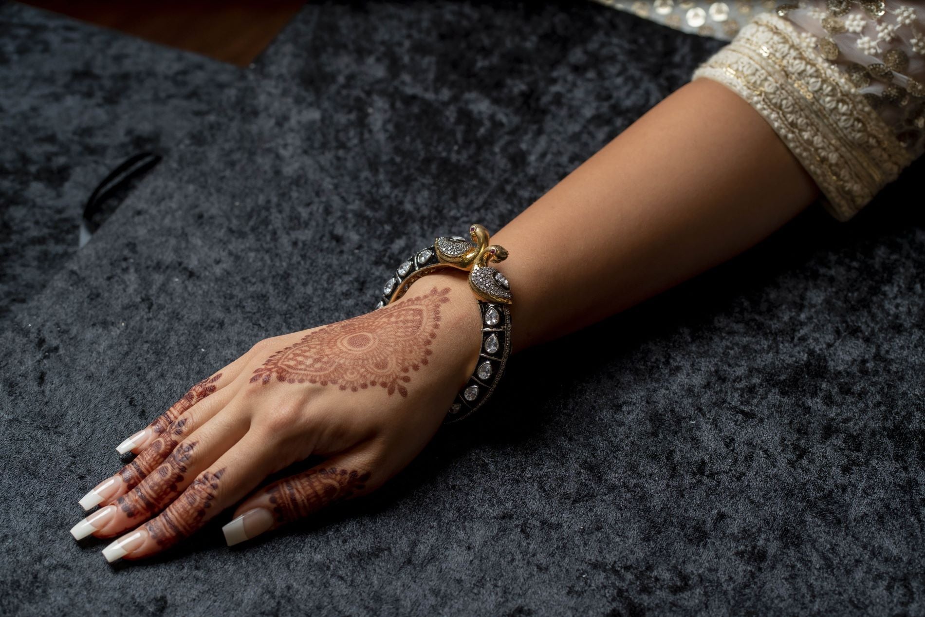 silver cuff bracelet