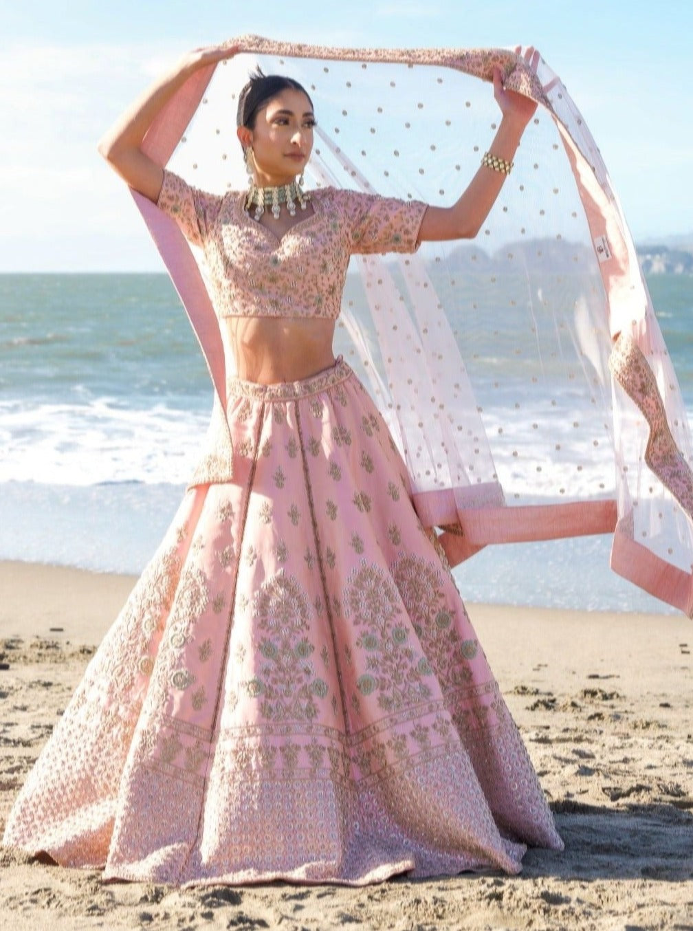 Koral Lehenga